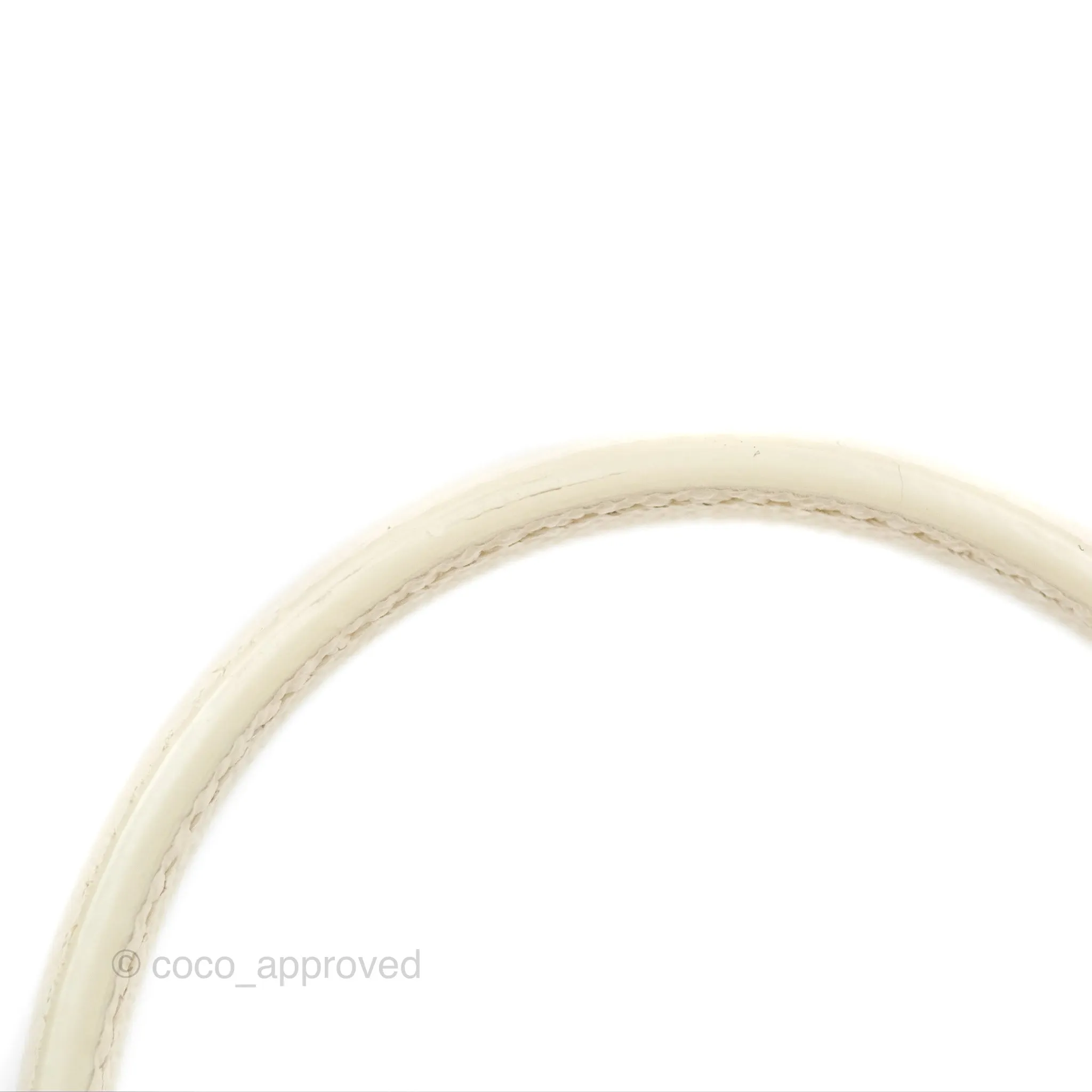 Celine Pico Belt Bag White Grained Calfskin Gold Hardware