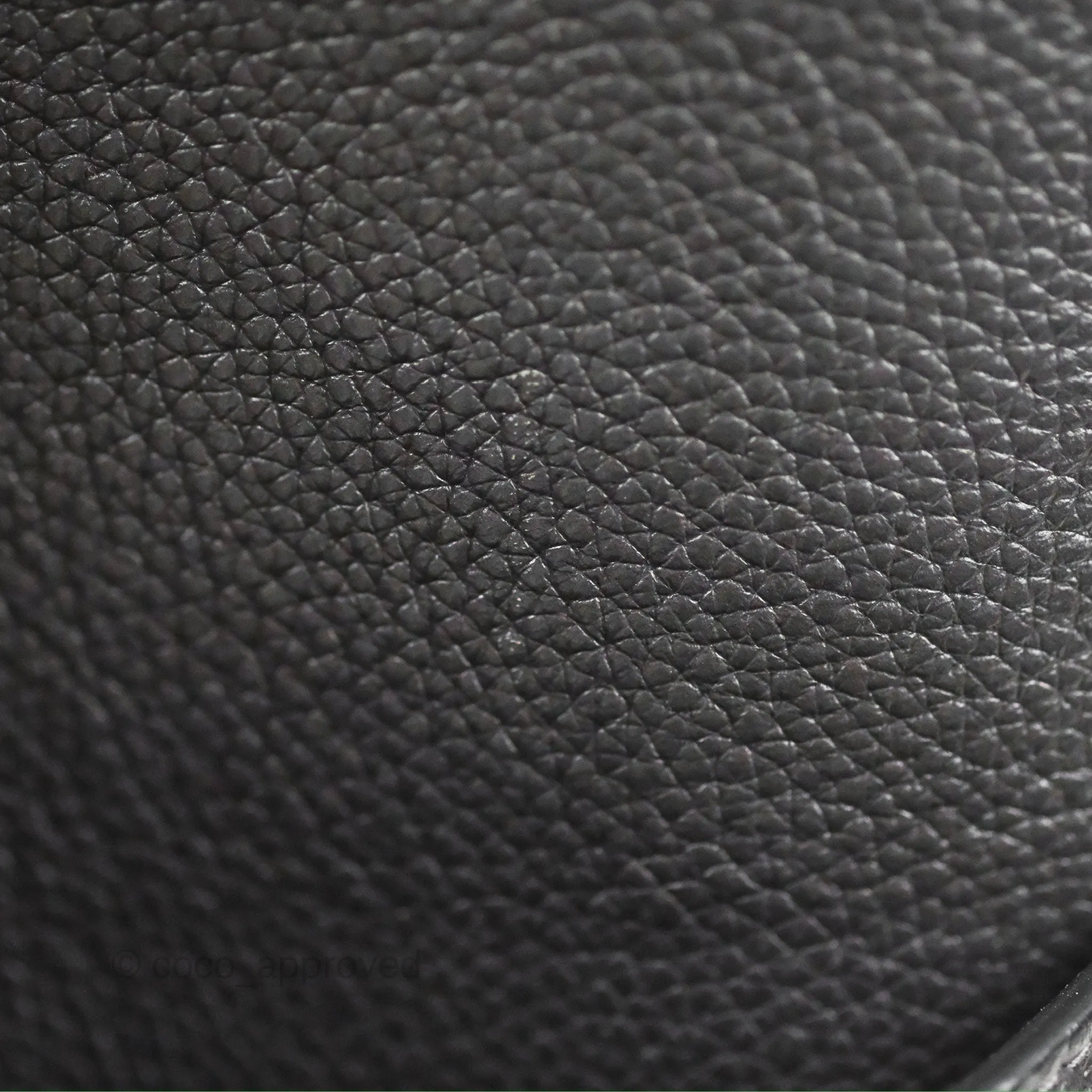 Celine Sangle Bucket Bag Grained Calfskin Dark Grey