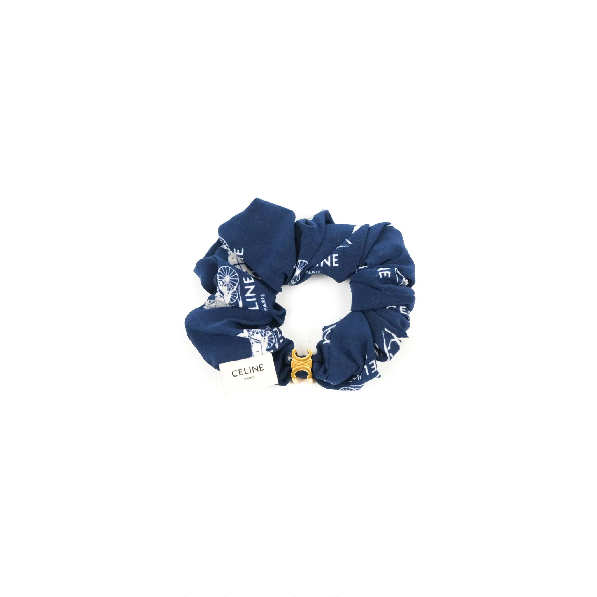 Celine Scrunchy in Silk Blue