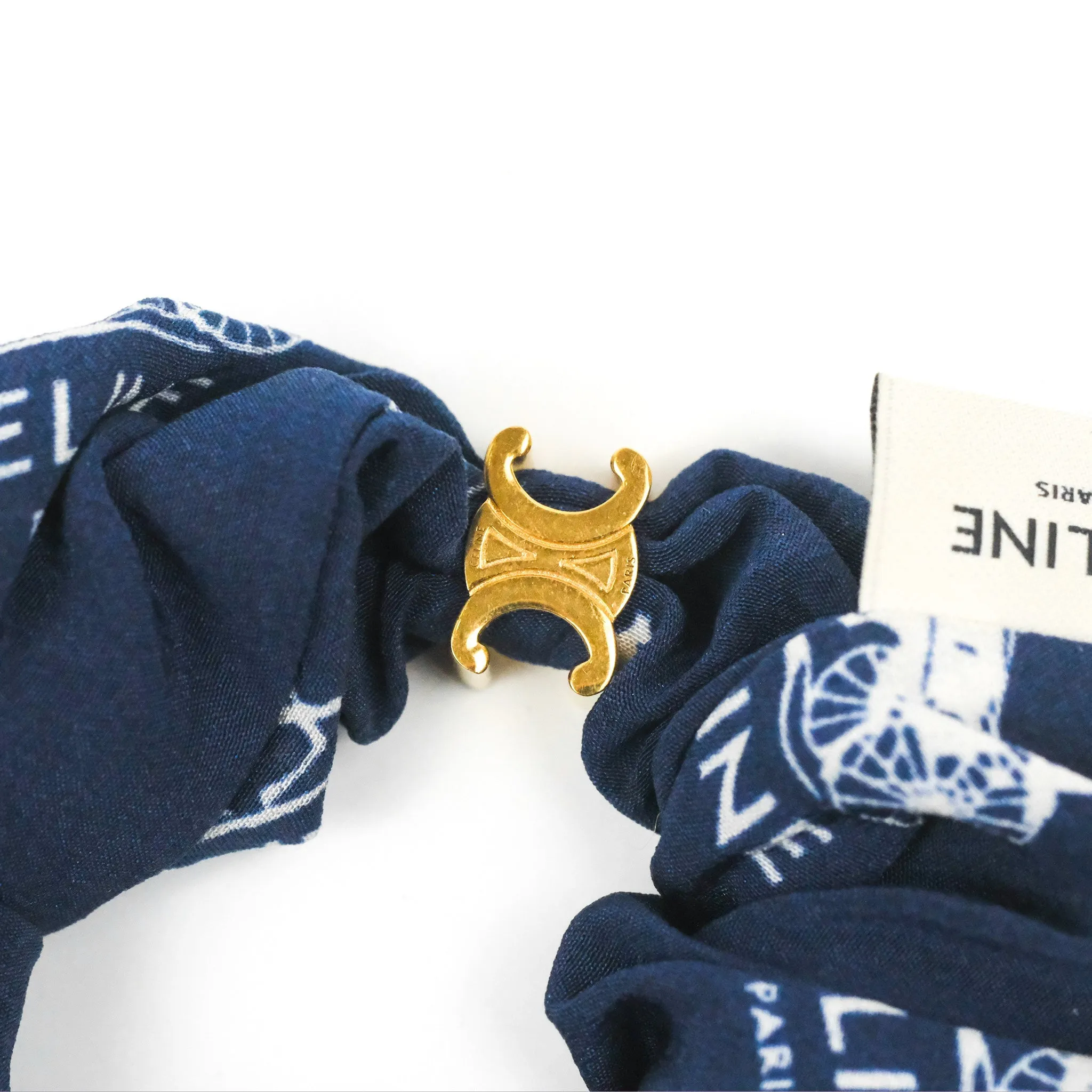 Celine Scrunchy in Silk Blue