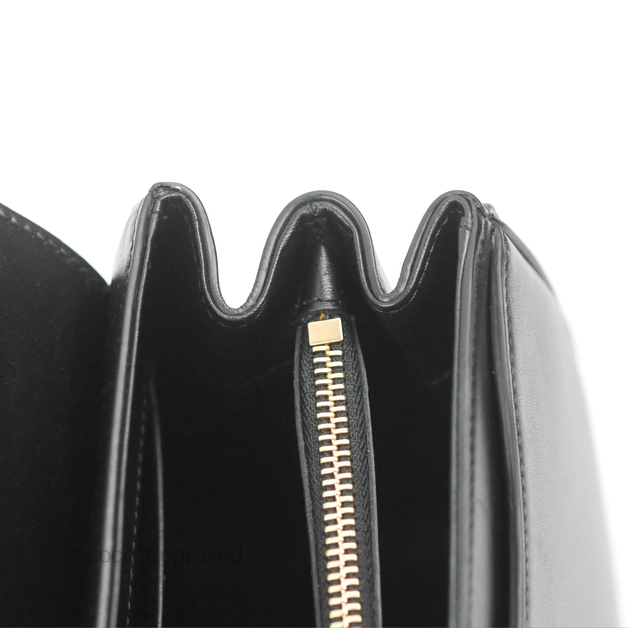Celine Small 16 Bag Black Satinated Calfskin