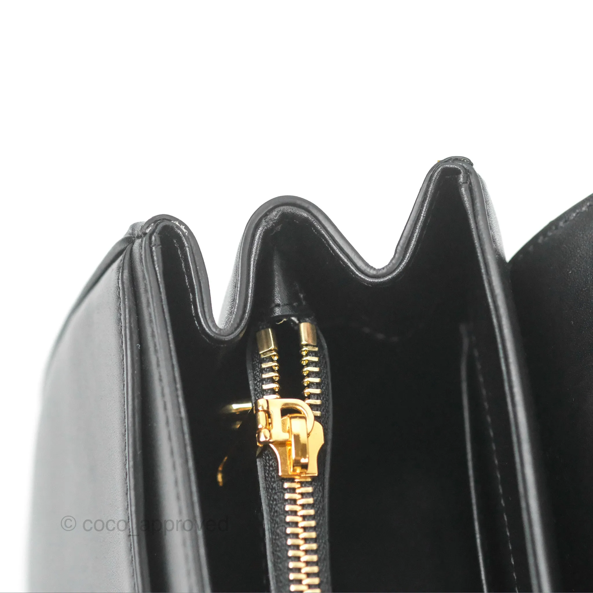 Celine Small 16 Bag Black Satinated Calfskin
