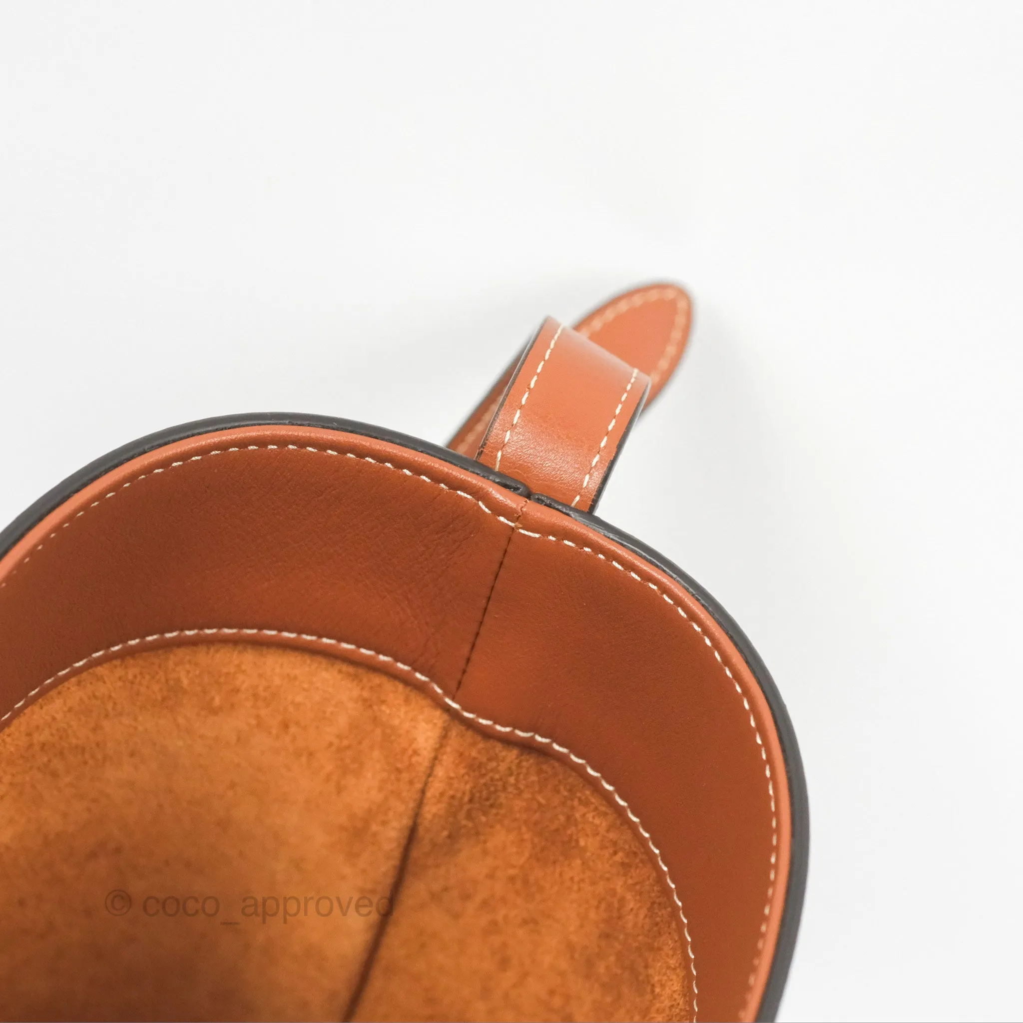 Celine Small Bucket Cuir Triomphe in Calfskin Tan