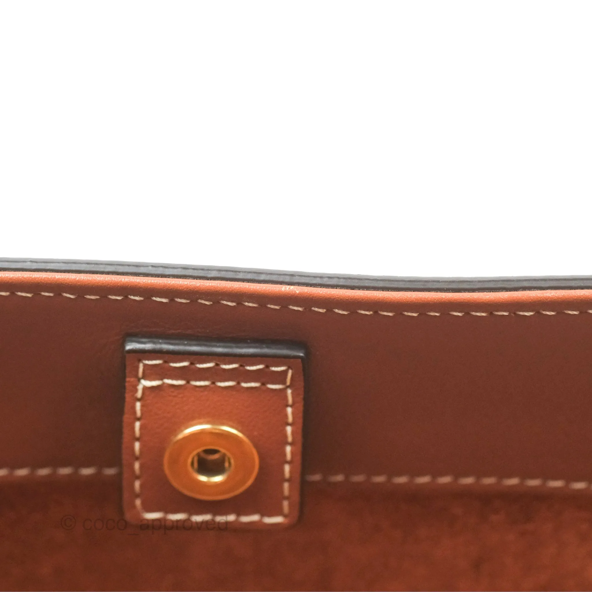 Celine Small Bucket Cuir Triomphe in Calfskin Tan