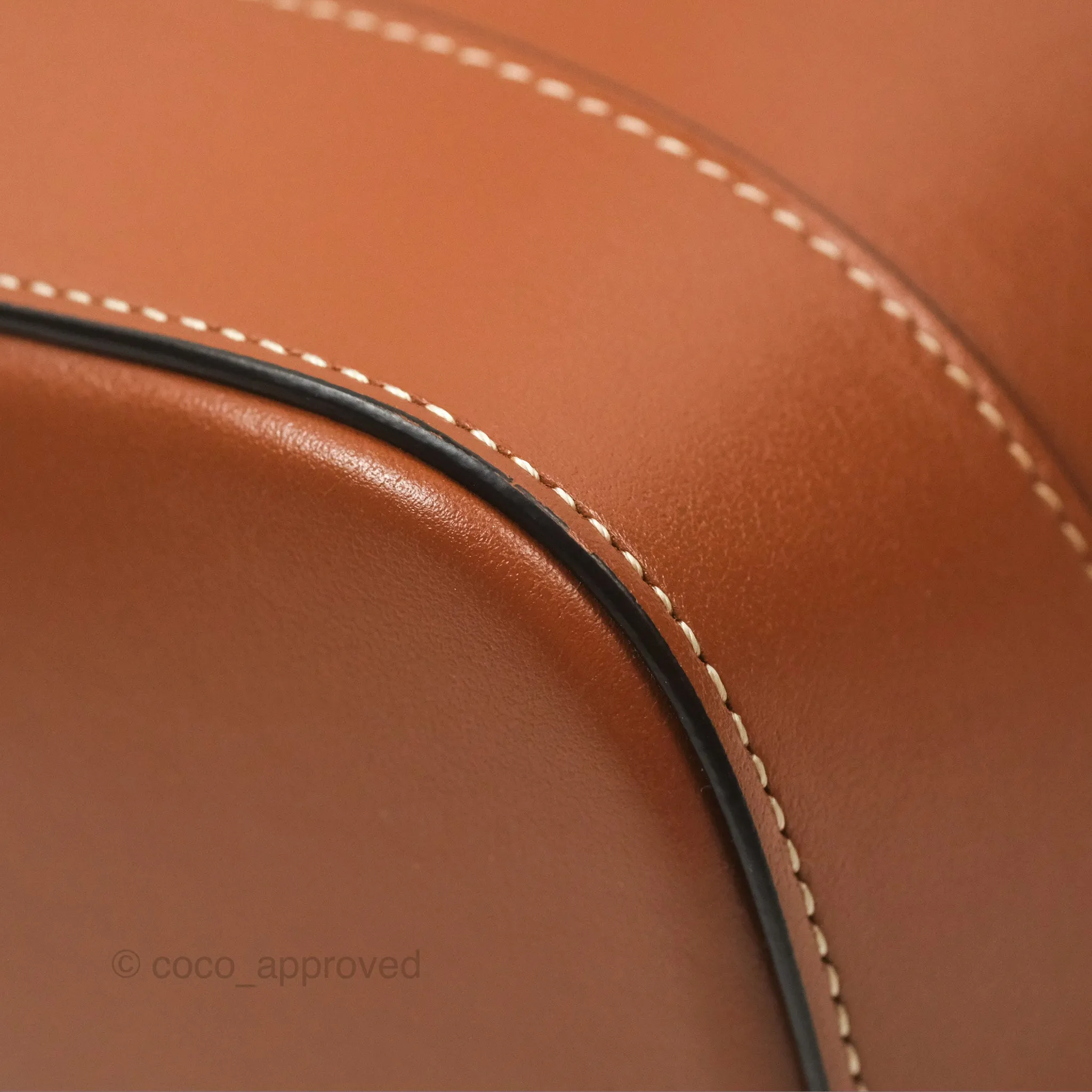 Celine Small Bucket Cuir Triomphe in Calfskin Tan