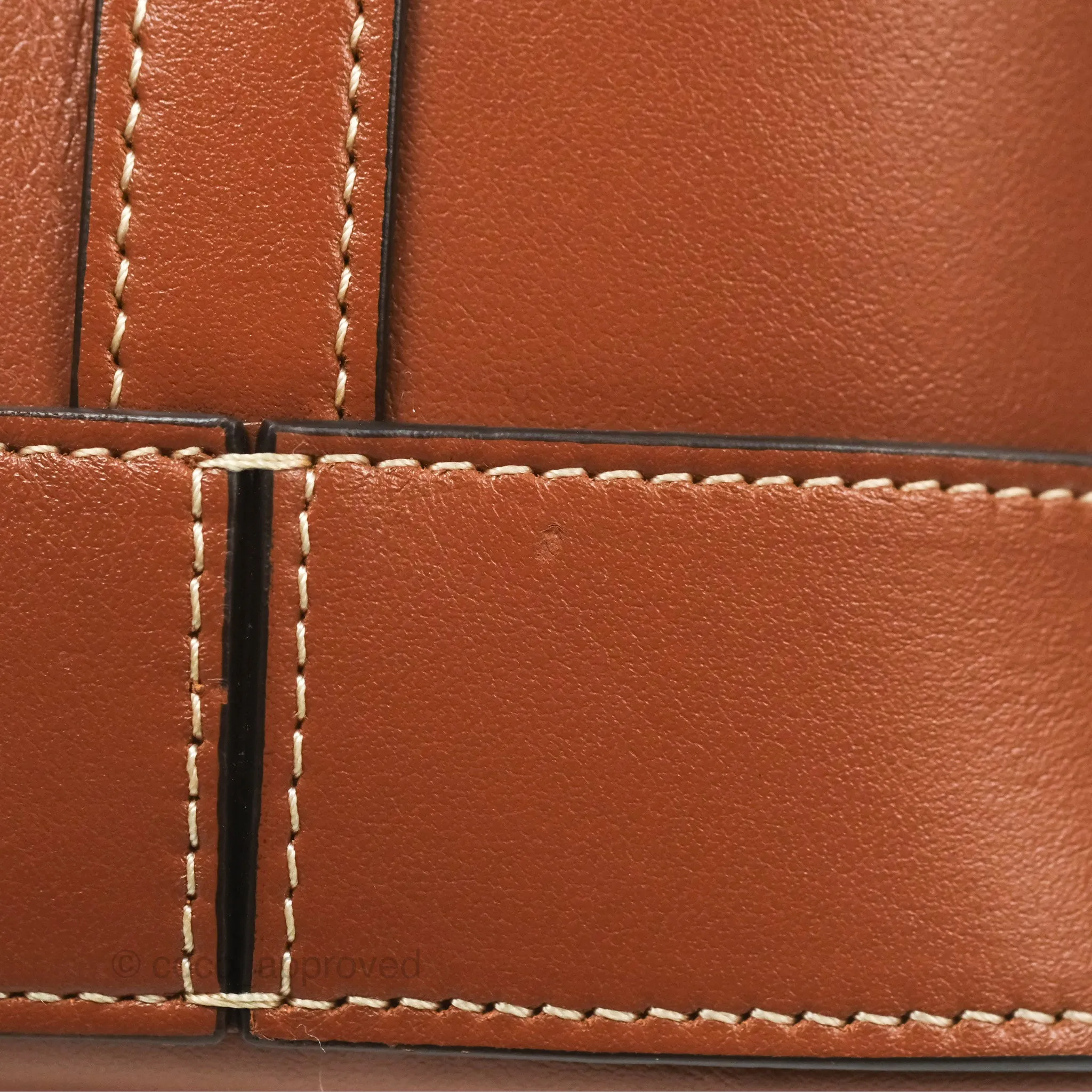 Celine Small Bucket Cuir Triomphe in Calfskin Tan