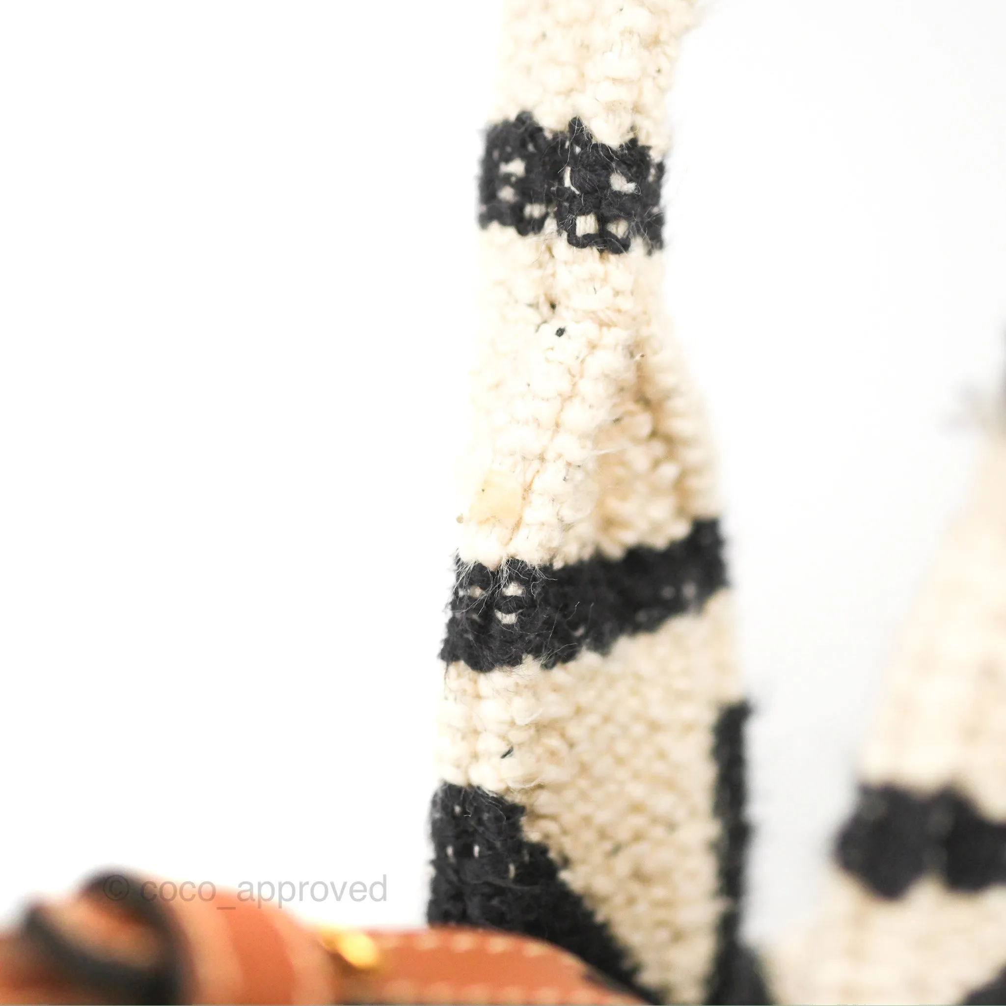 Celine Small Cabas Thais Textile with Celine All-Over White