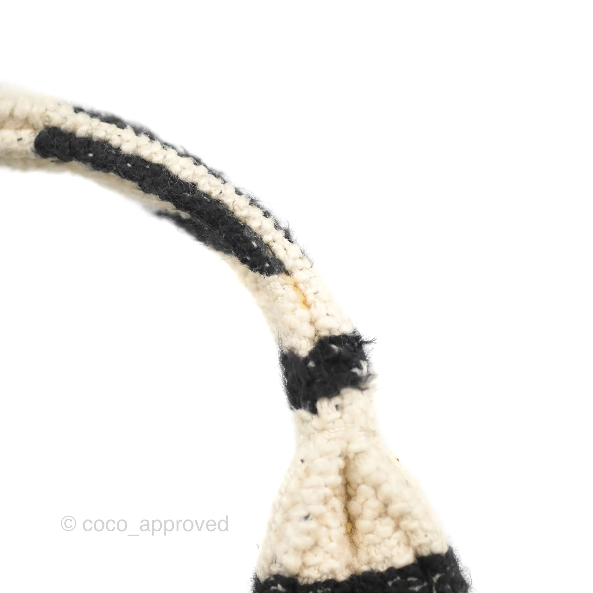 Celine Small Cabas Thais Textile with Celine All-Over White