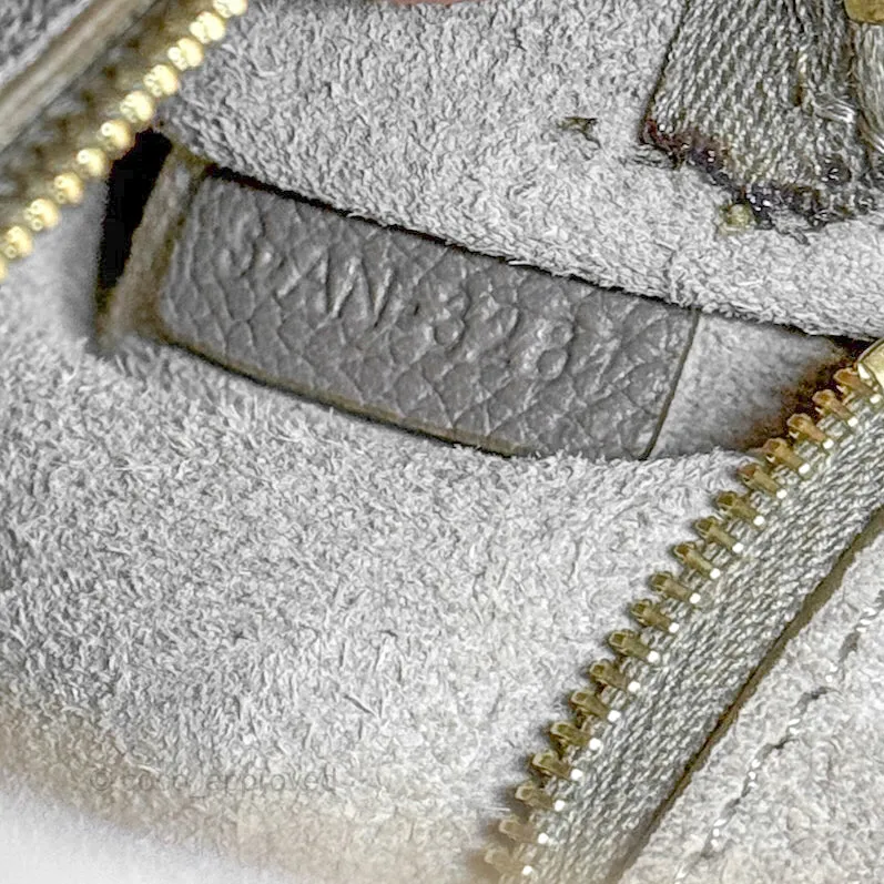 Celine Small Sangle Bucket Bag Taupe Grained Calfskin Gold Hardware