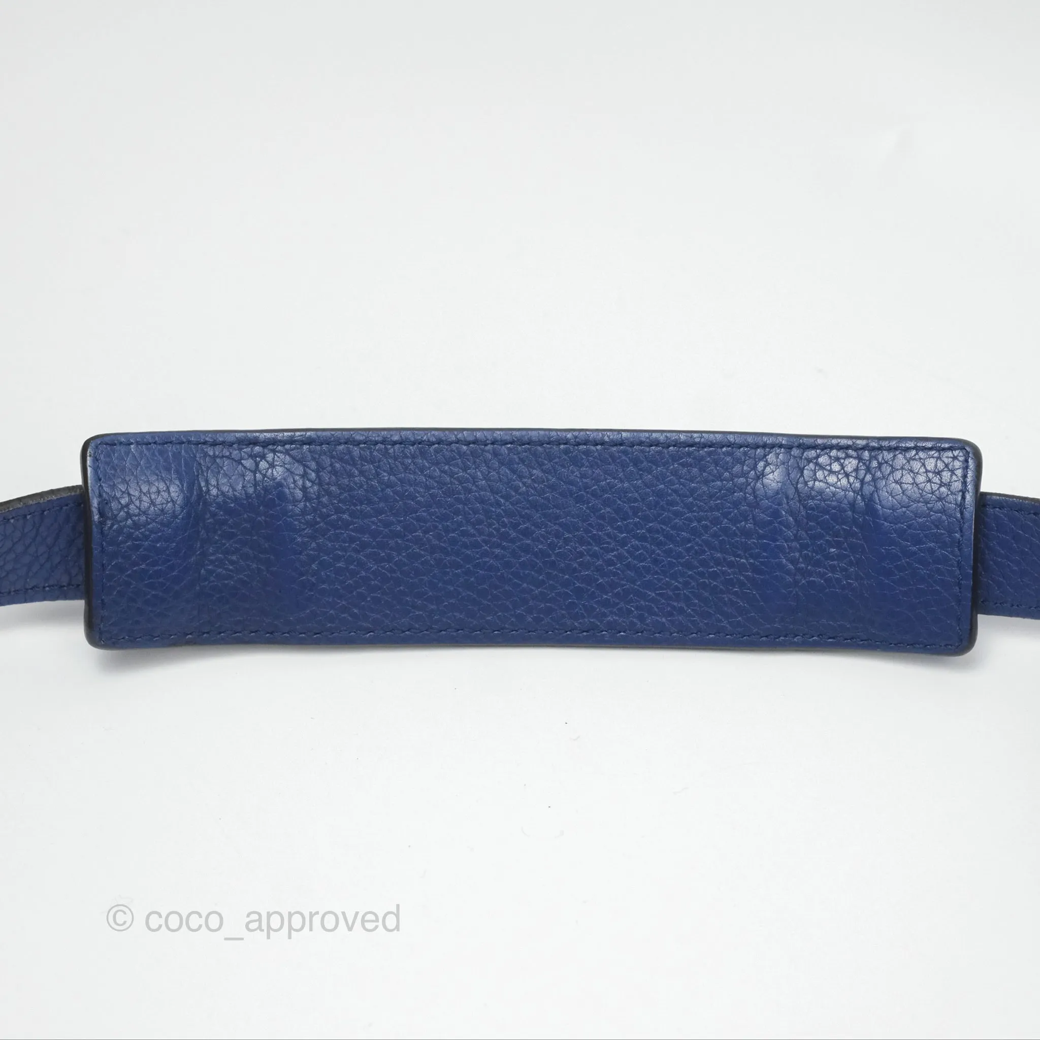 Celine Small Sleek Trapeze Blue Calfskin
