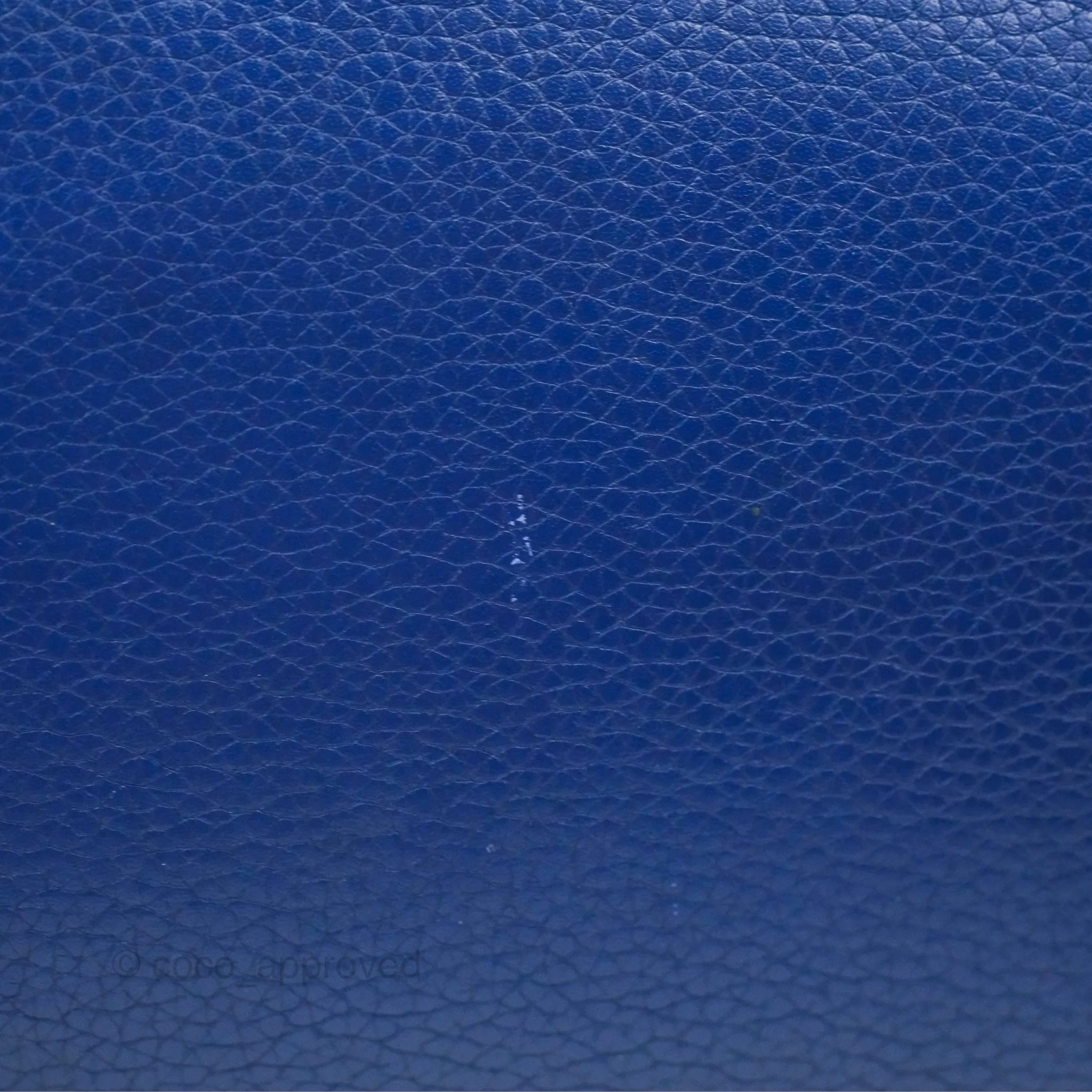 Celine Small Sleek Trapeze Blue Calfskin