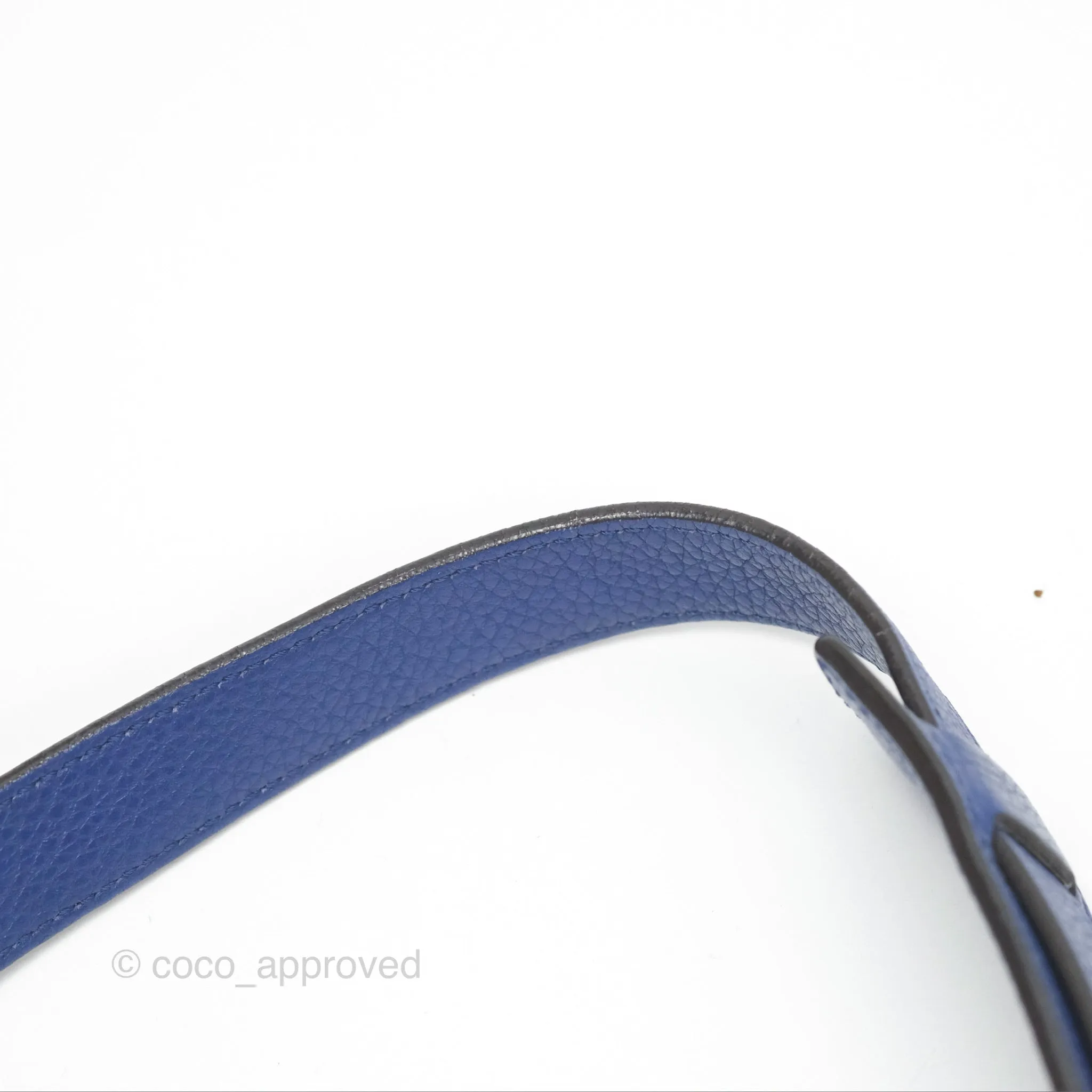 Celine Small Sleek Trapeze Blue Calfskin