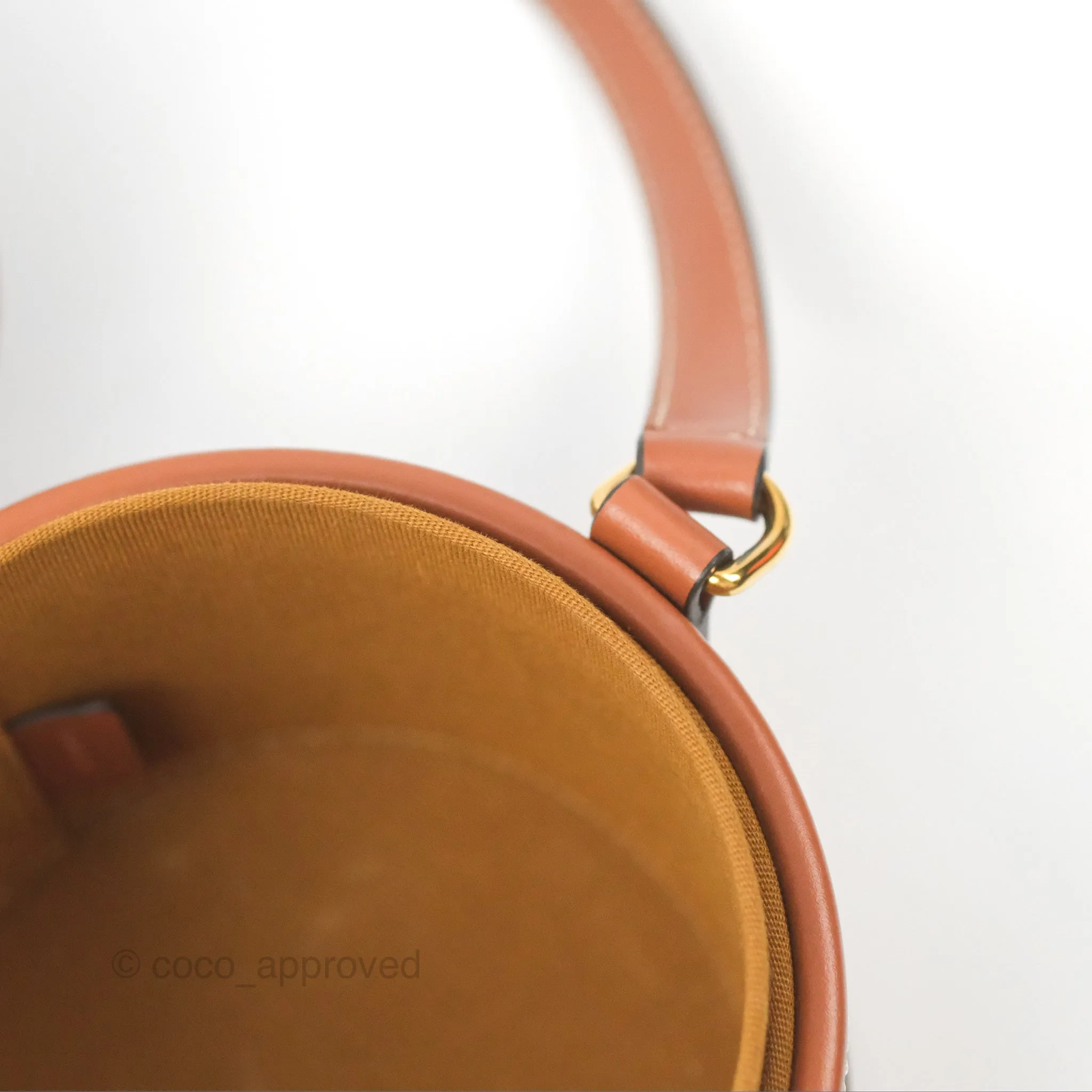 Celine Small Tambour Triomphe Canvas
