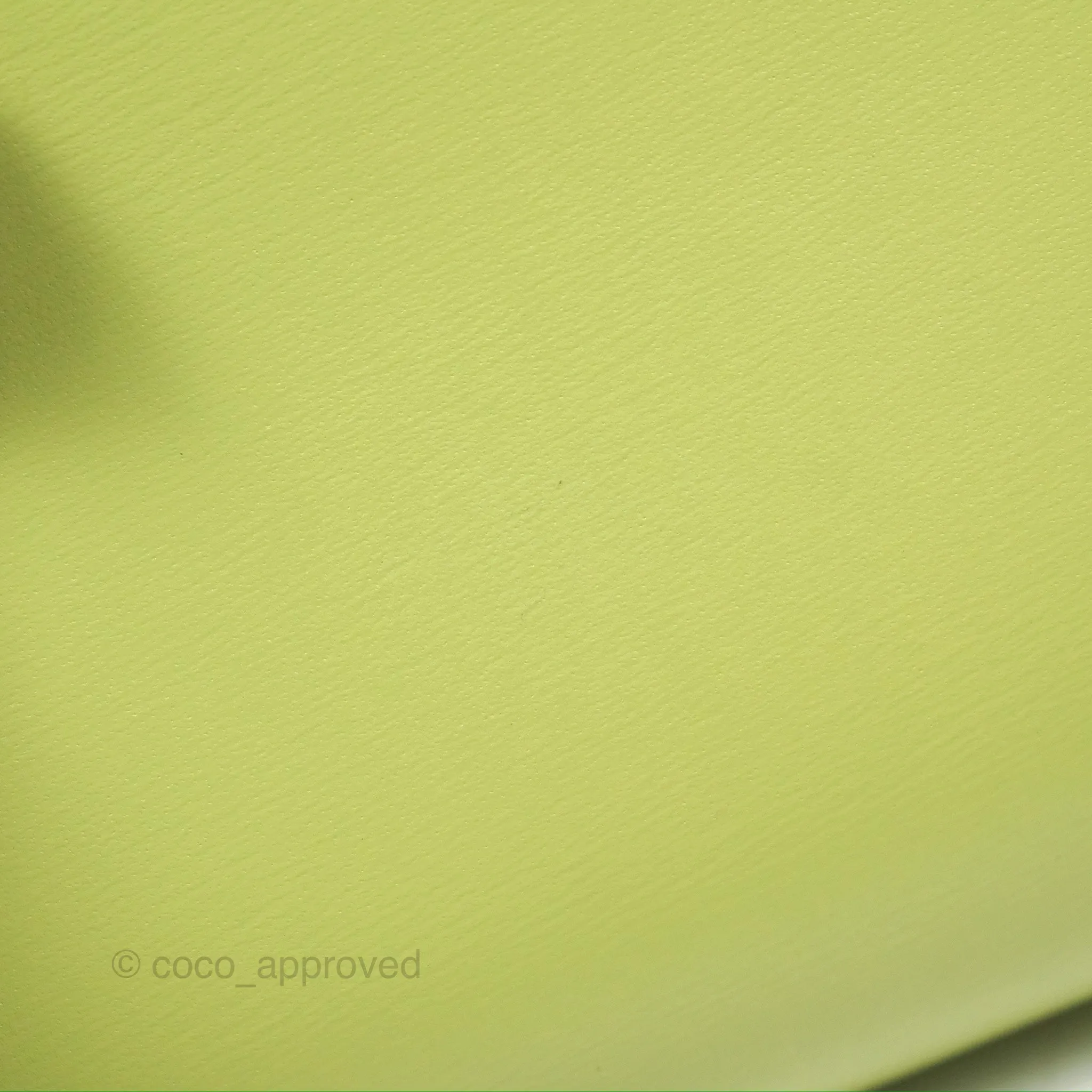Celine Small Triomphe Flap Wallet Avocado Green Shiny Calfskin
