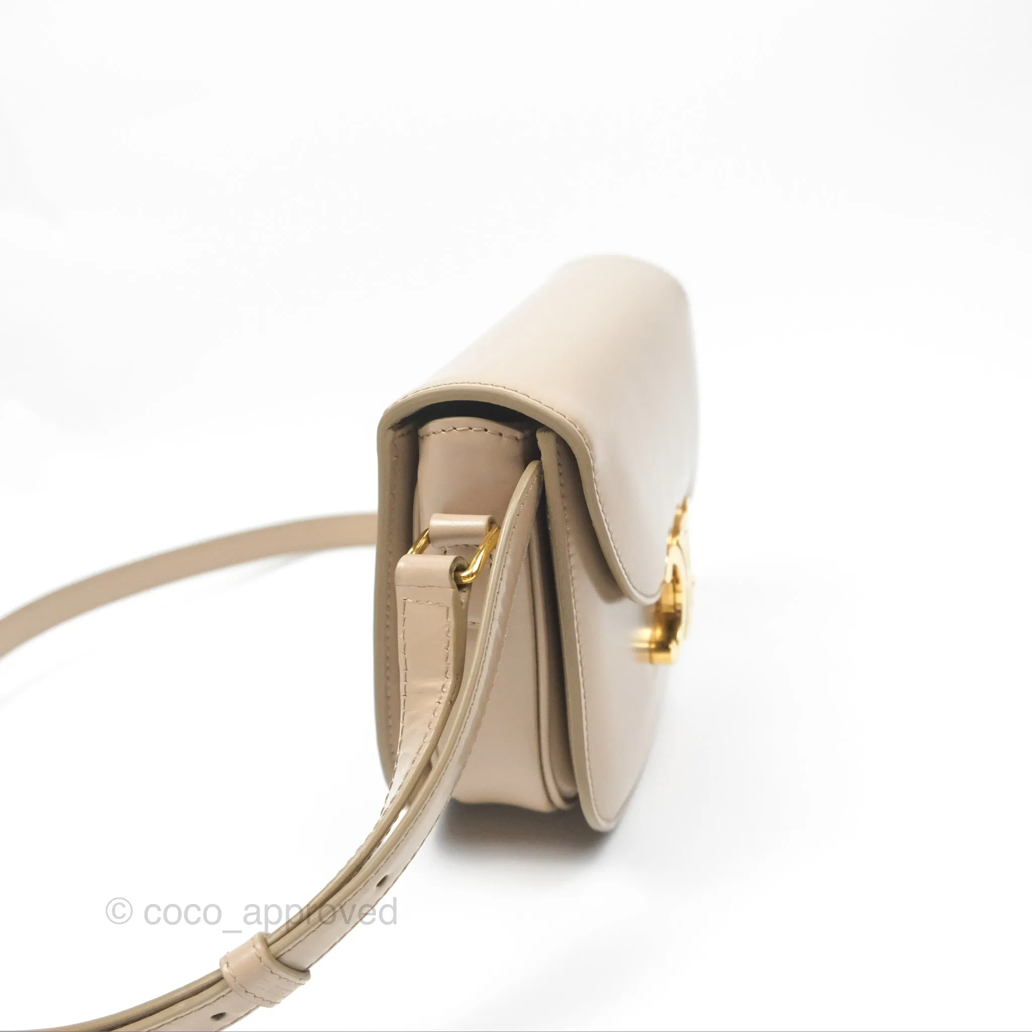 Celine Teen Besace Safari Shiny Calfskin