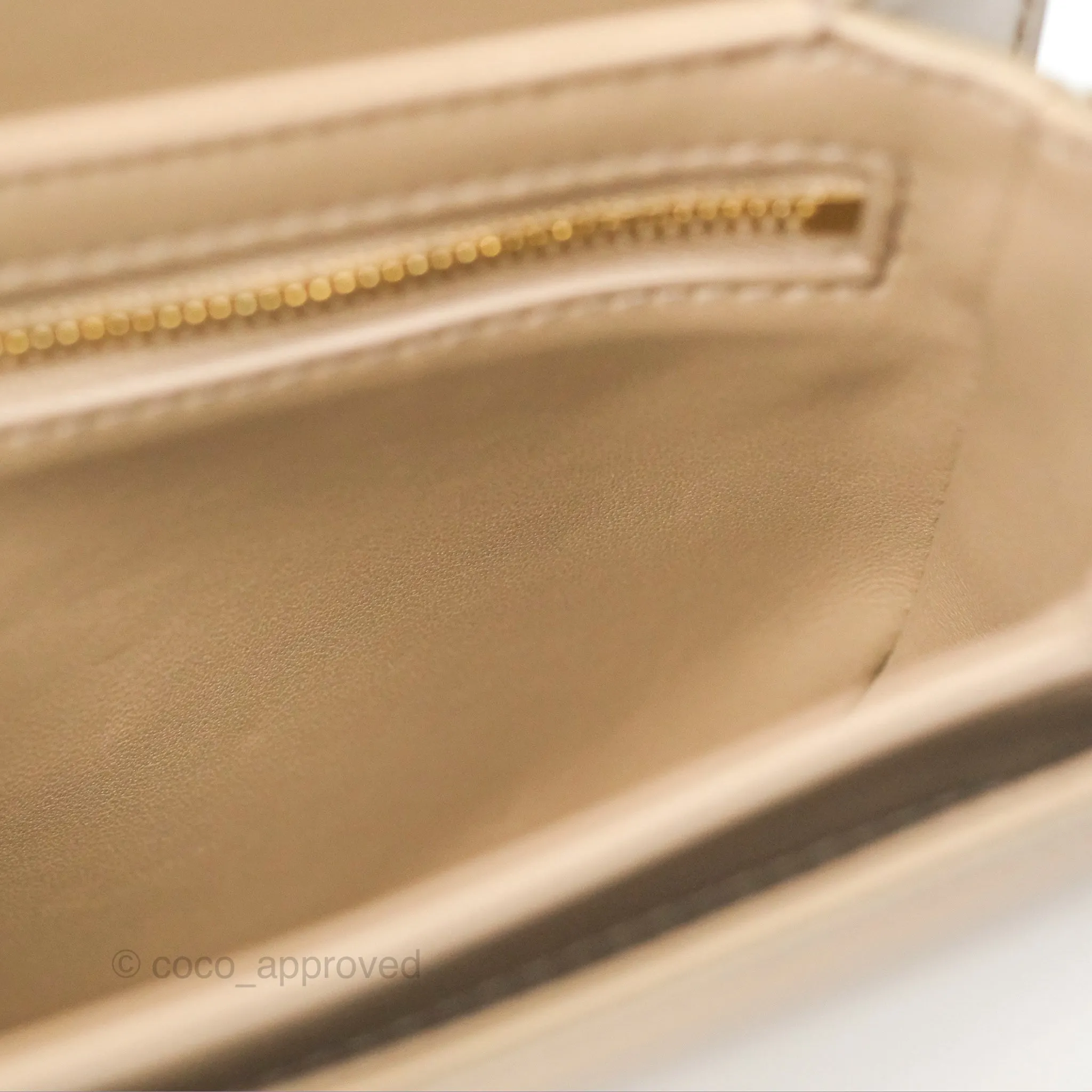 Celine Teen Besace Safari Shiny Calfskin