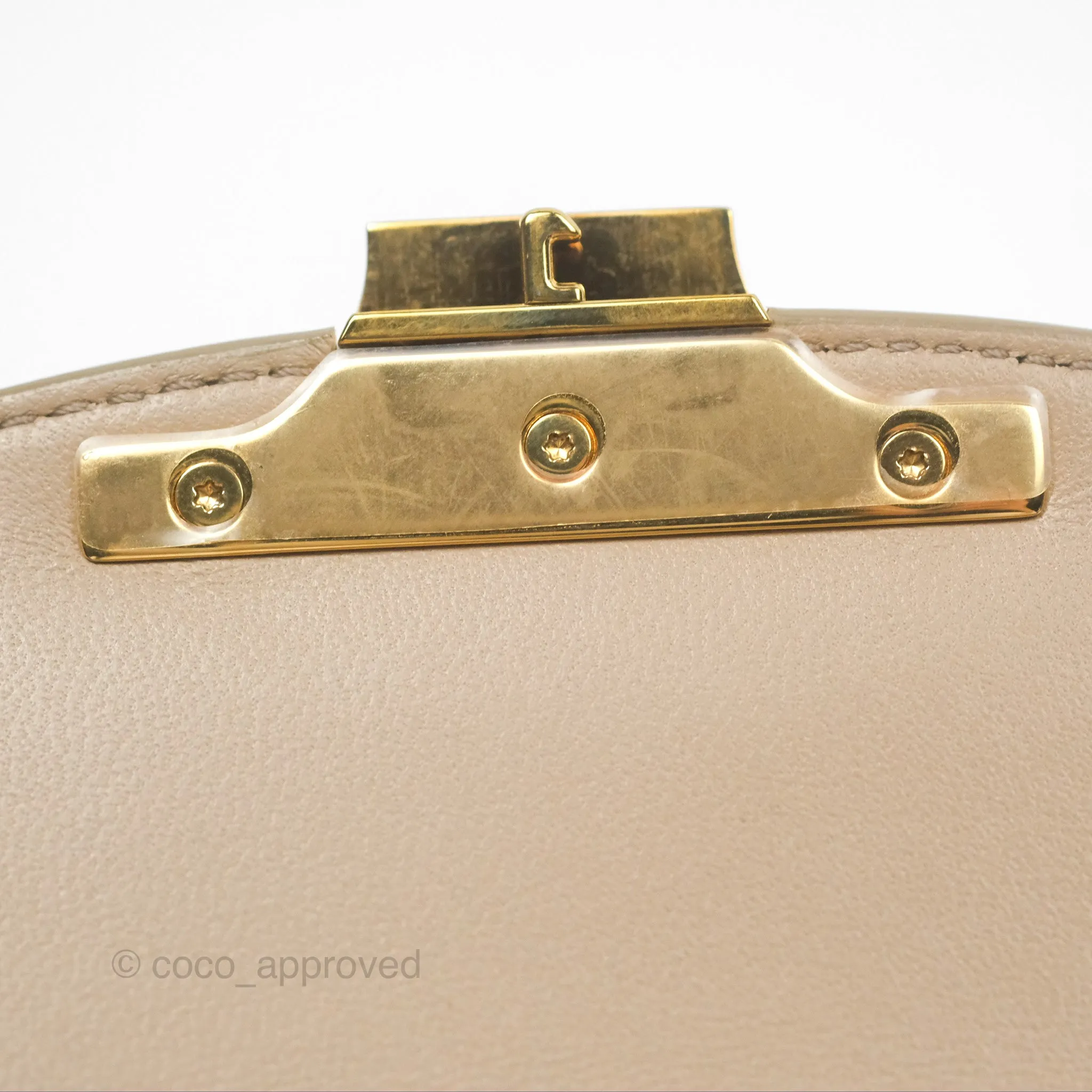 Celine Teen Besace Safari Shiny Calfskin