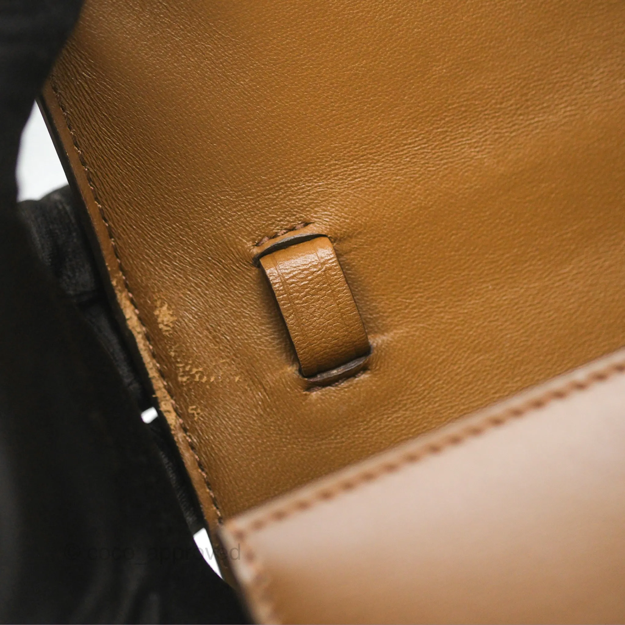 Celine Teen Classic Box Flap Caramel Box Calfskin