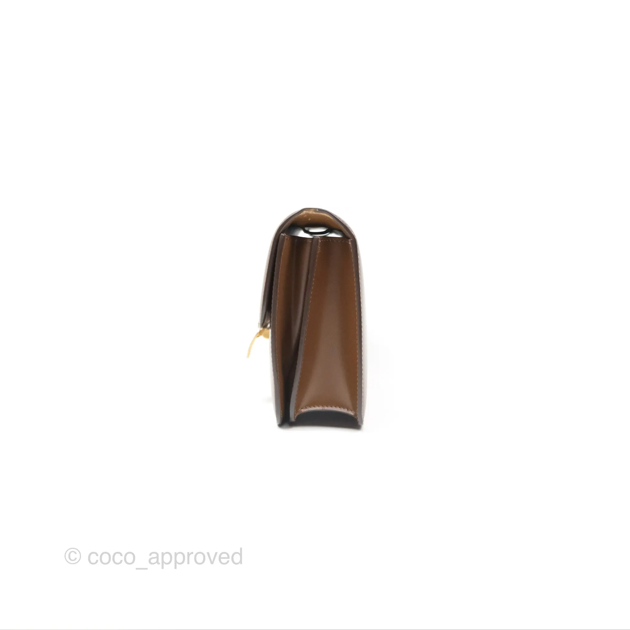 Celine Teen Classic Box Flap Caramel Box Calfskin