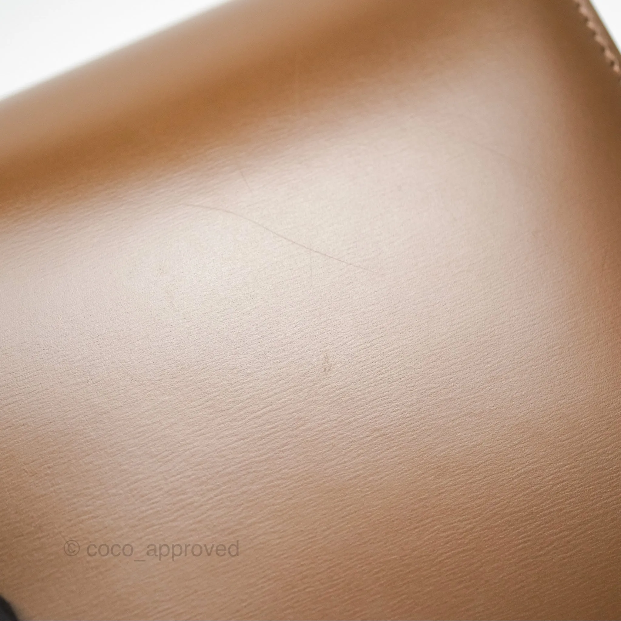 Celine Teen Classic Box Flap Caramel Box Calfskin