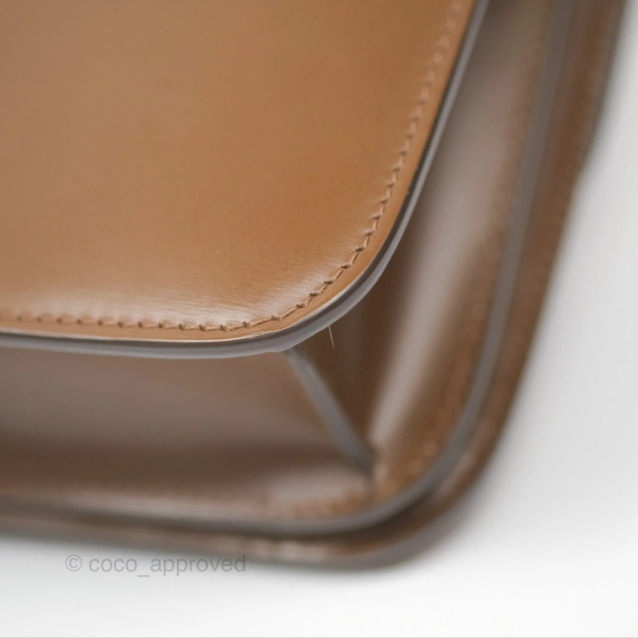 Celine Teen Classic Box Flap Caramel Box Calfskin