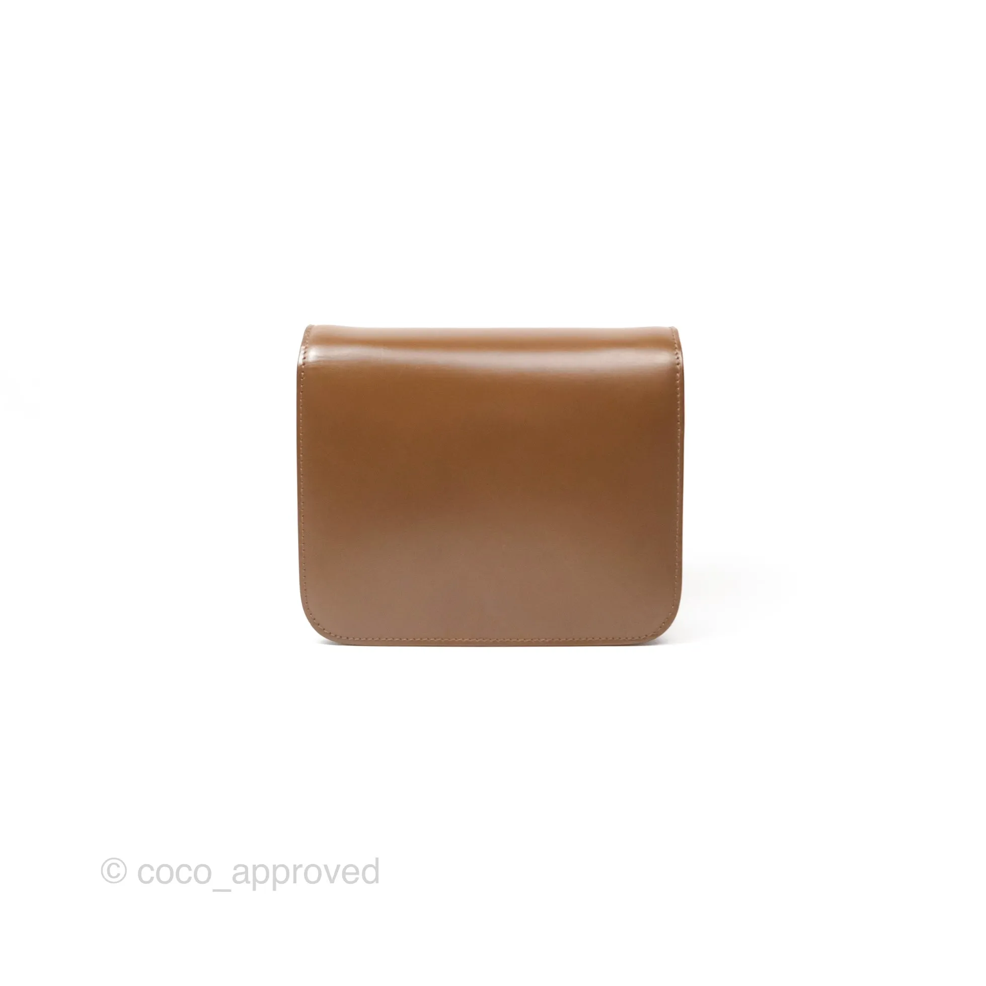 Celine Teen Classic Box Flap Caramel Box Calfskin