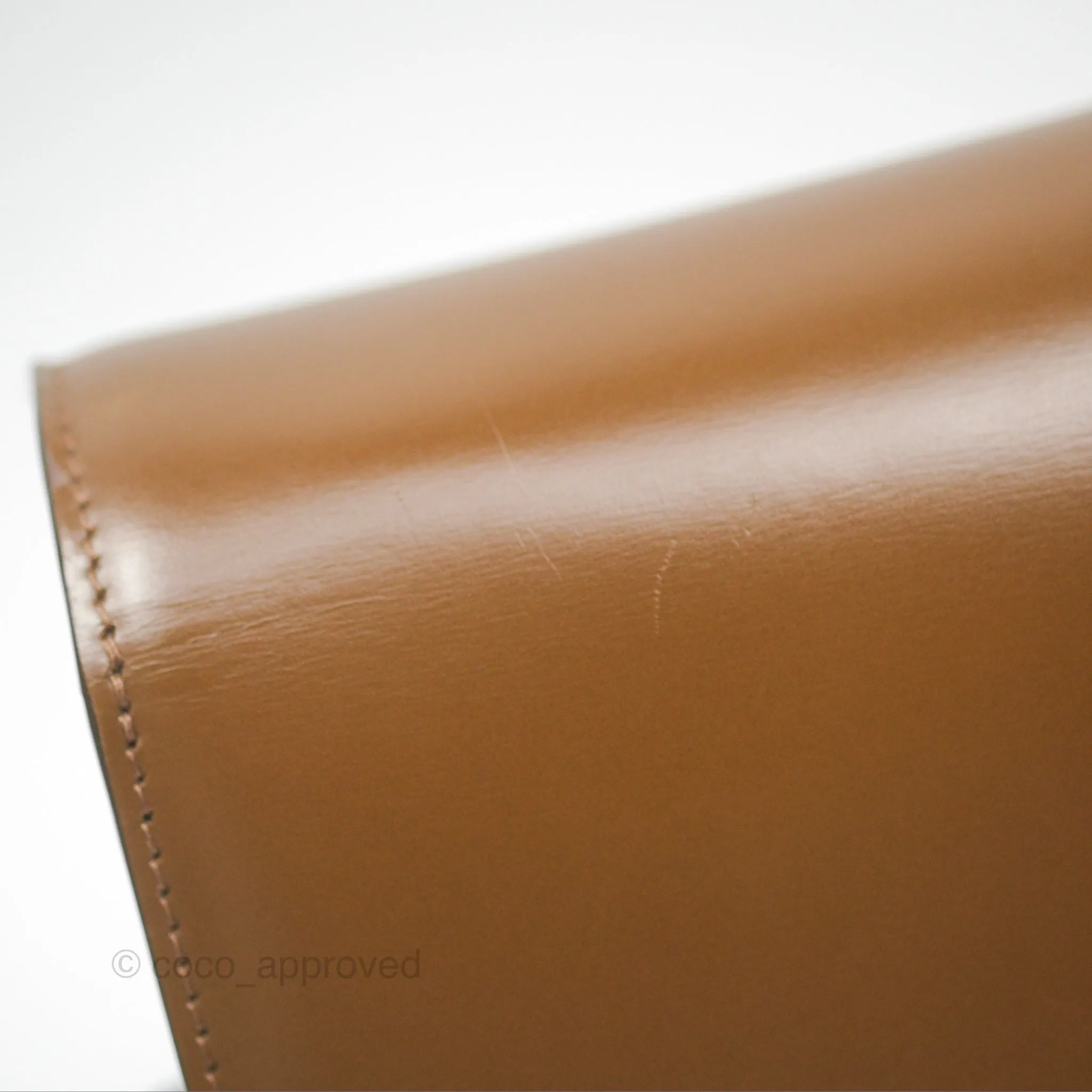 Celine Teen Classic Box Flap Caramel Box Calfskin