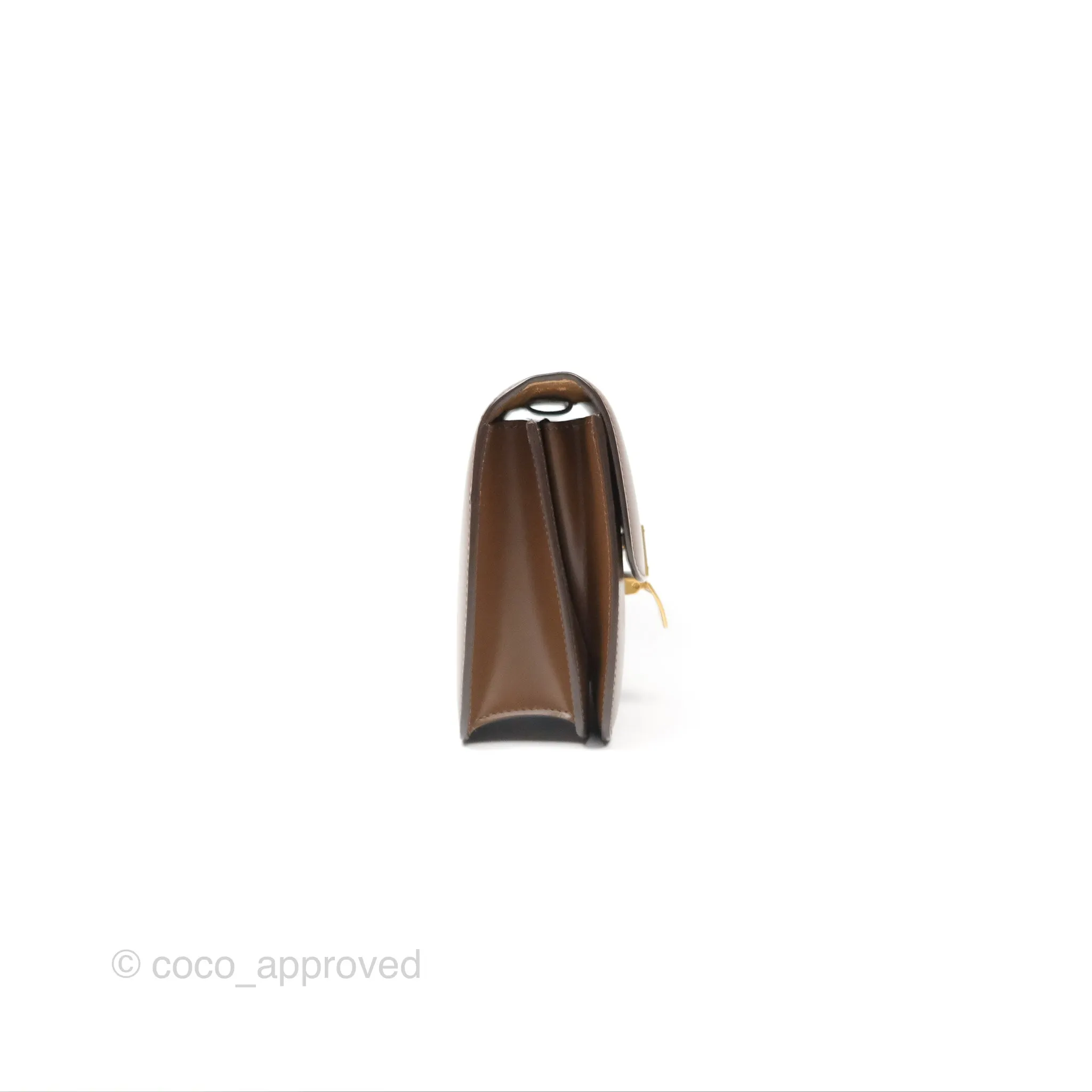 Celine Teen Classic Box Flap Caramel Box Calfskin