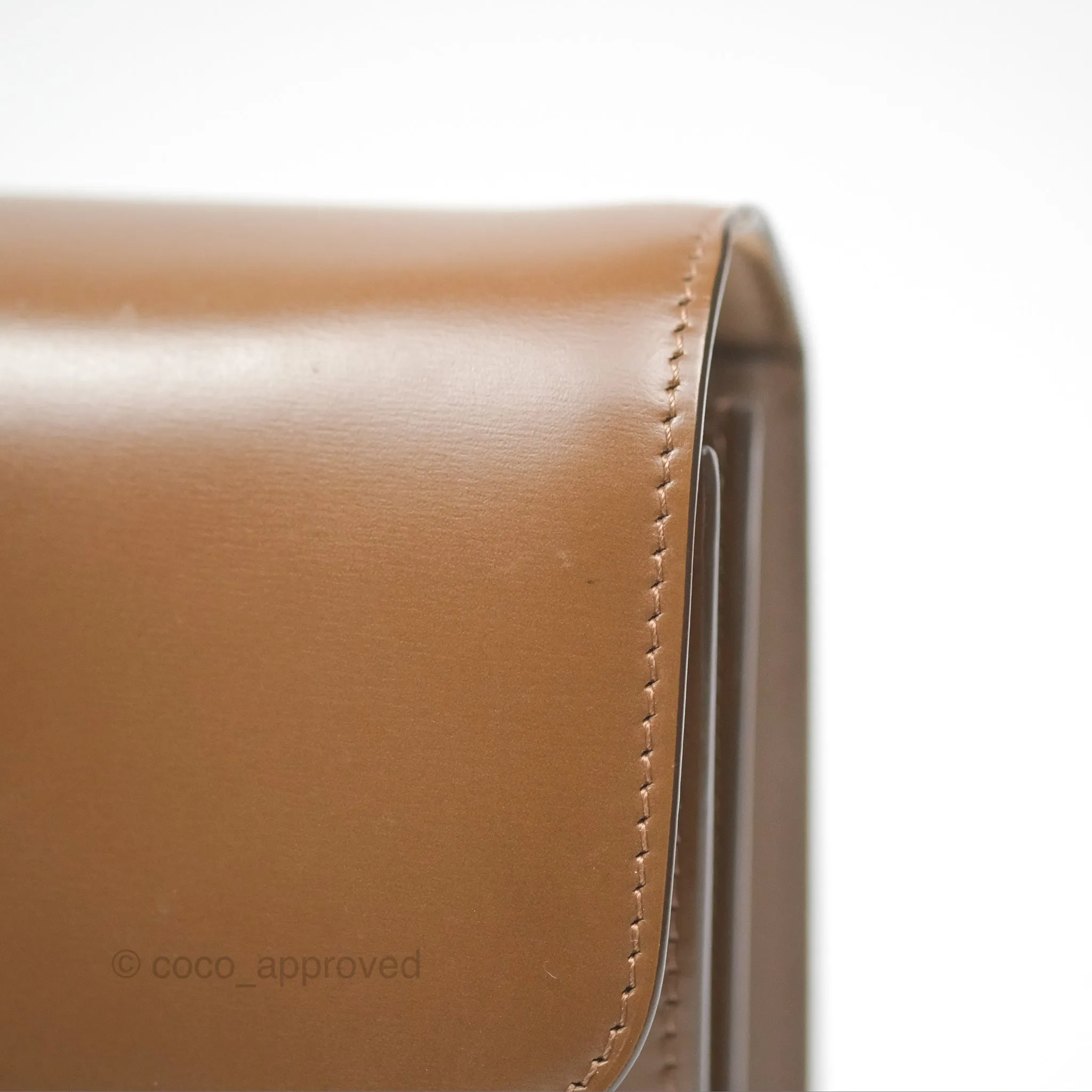 Celine Teen Classic Box Flap Caramel Box Calfskin