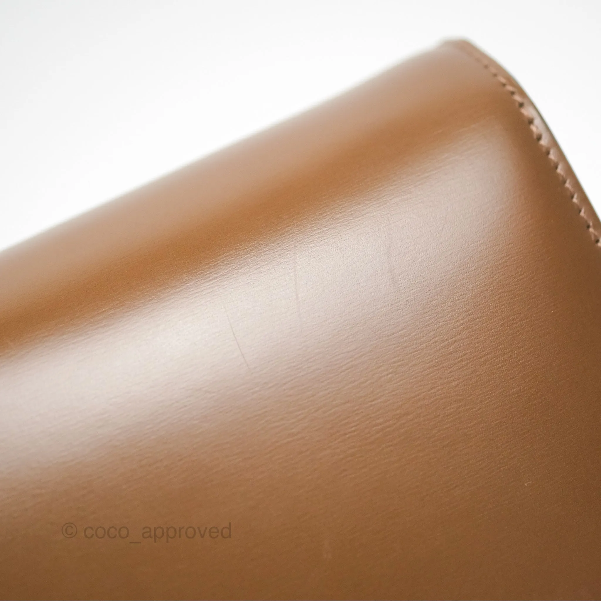 Celine Teen Classic Box Flap Caramel Box Calfskin