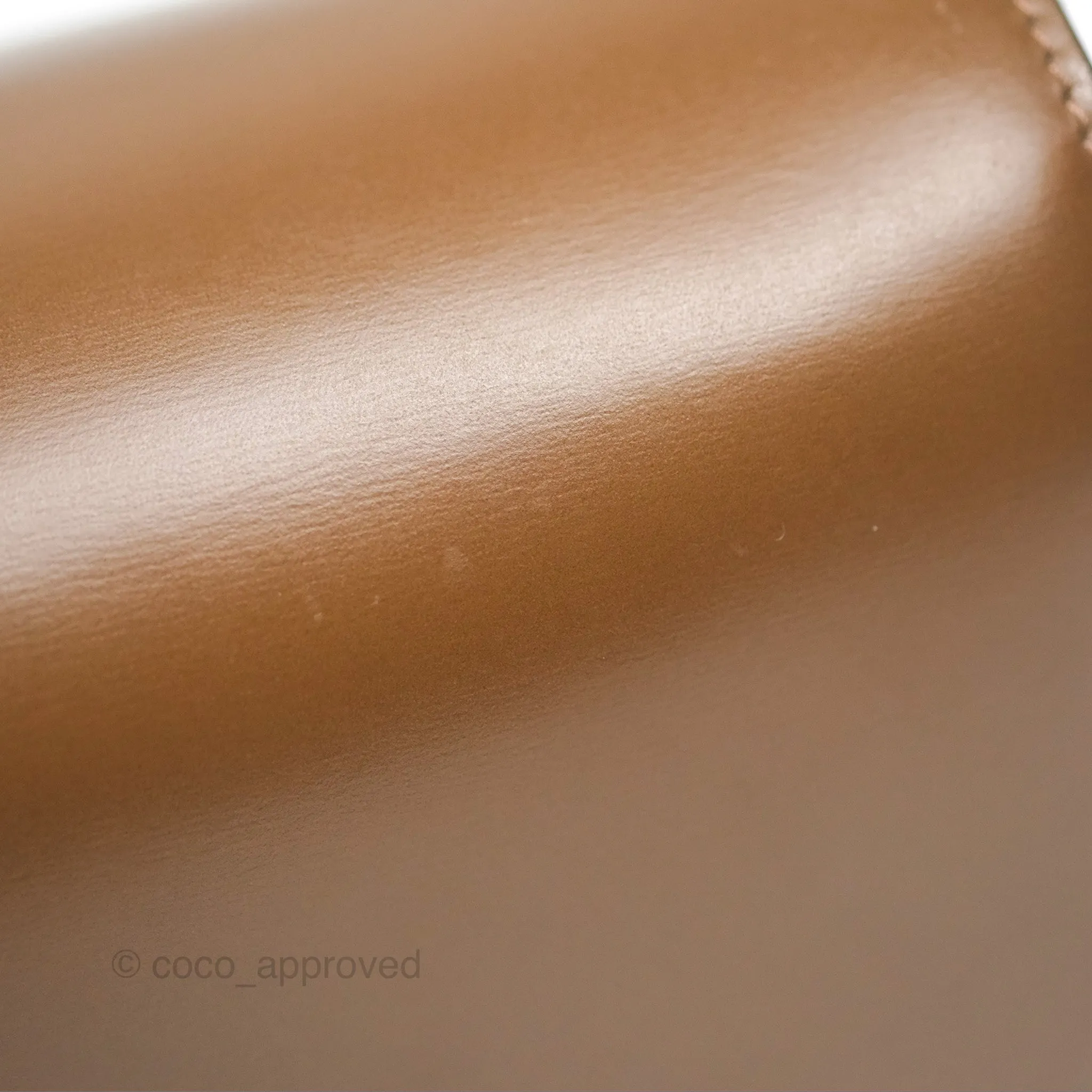 Celine Teen Classic Box Flap Caramel Box Calfskin