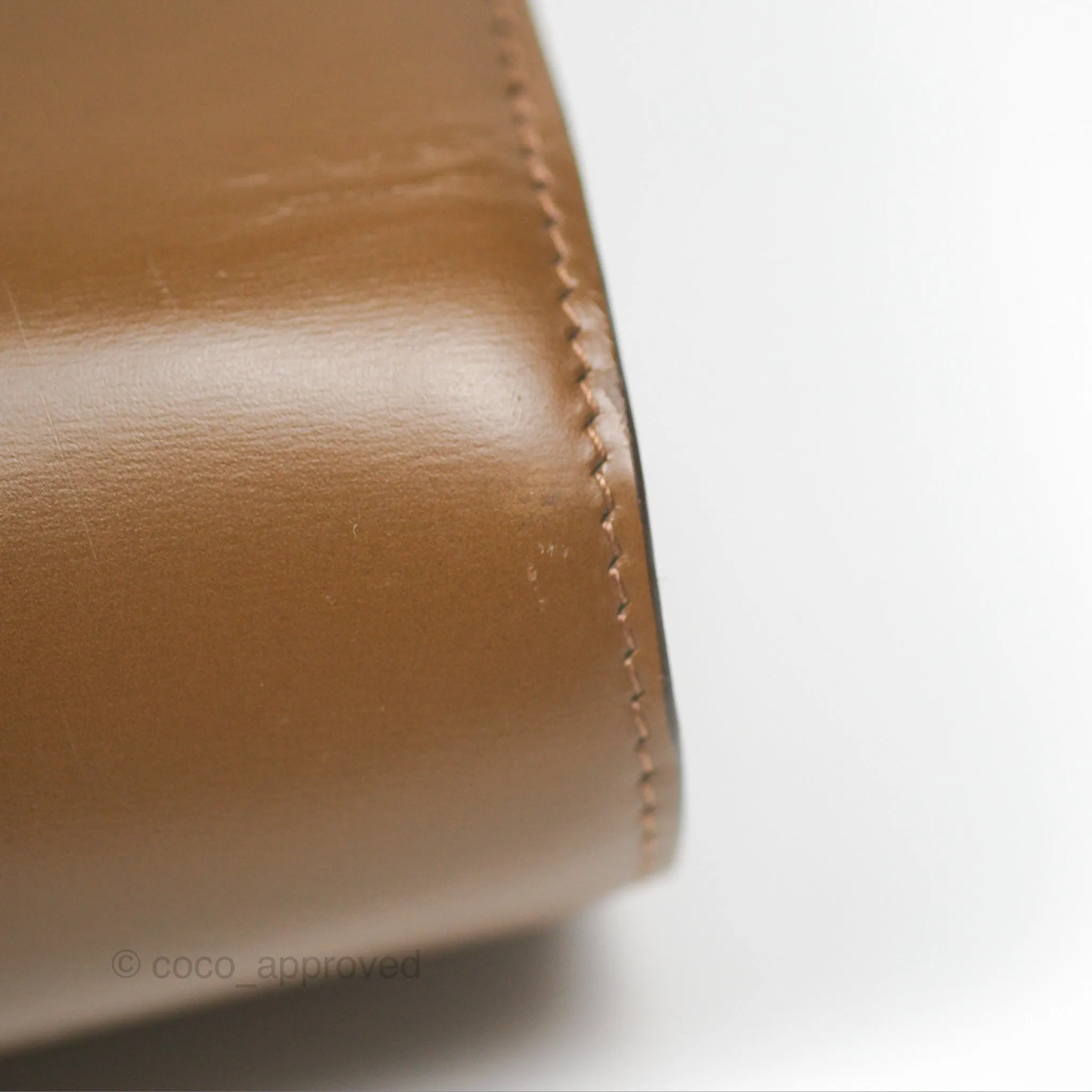 Celine Teen Classic Box Flap Caramel Box Calfskin