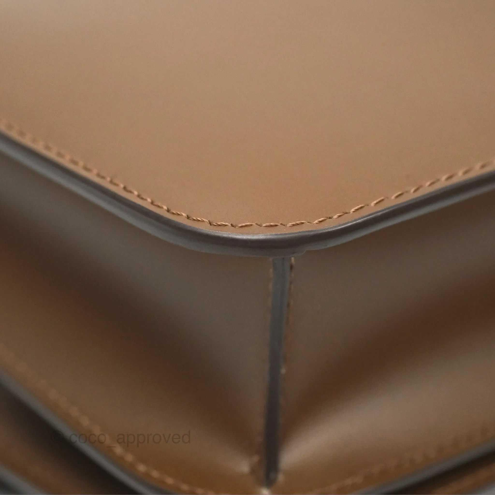 Celine Teen Classic Box Flap Caramel Calfskin