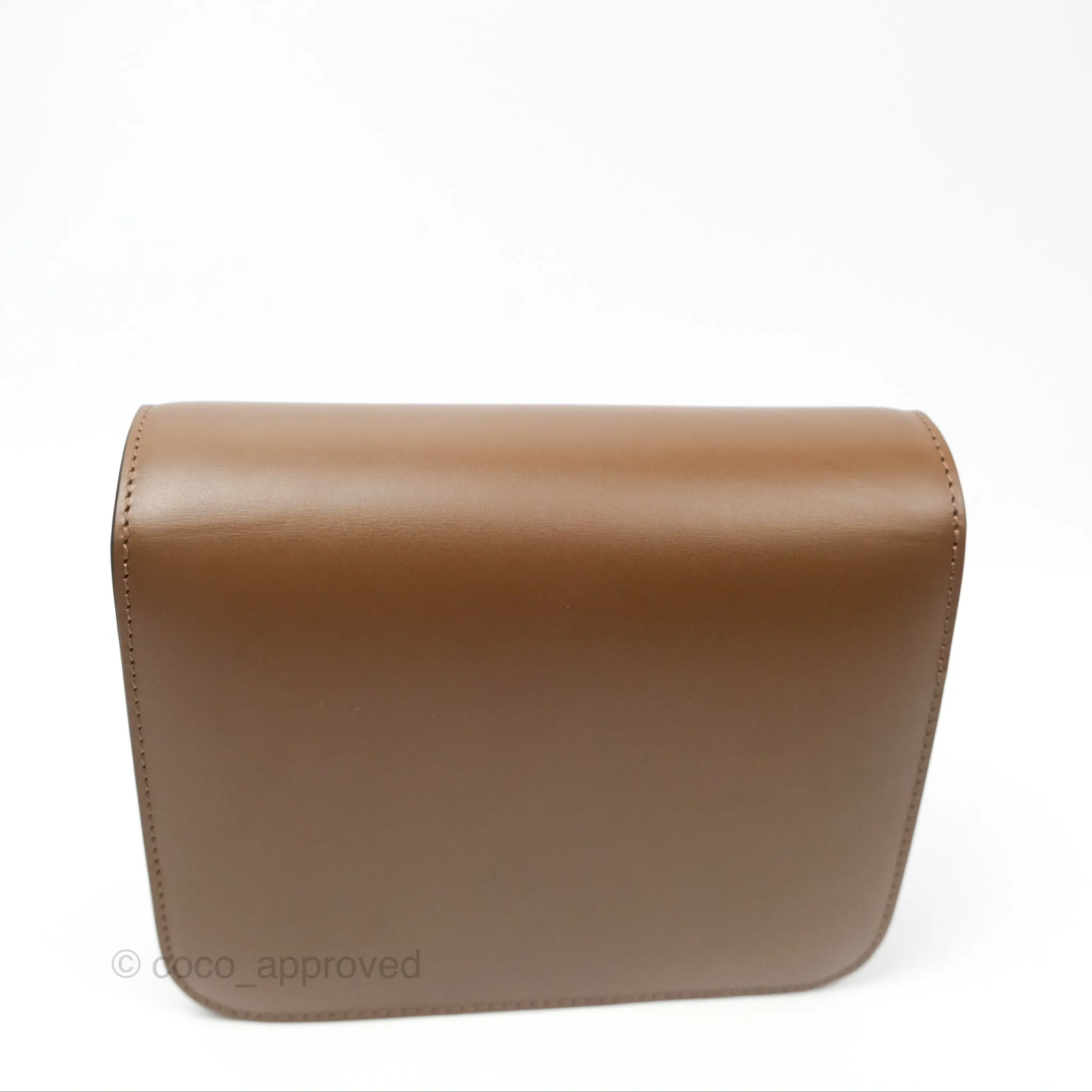 Celine Teen Classic Box Flap Caramel Calfskin