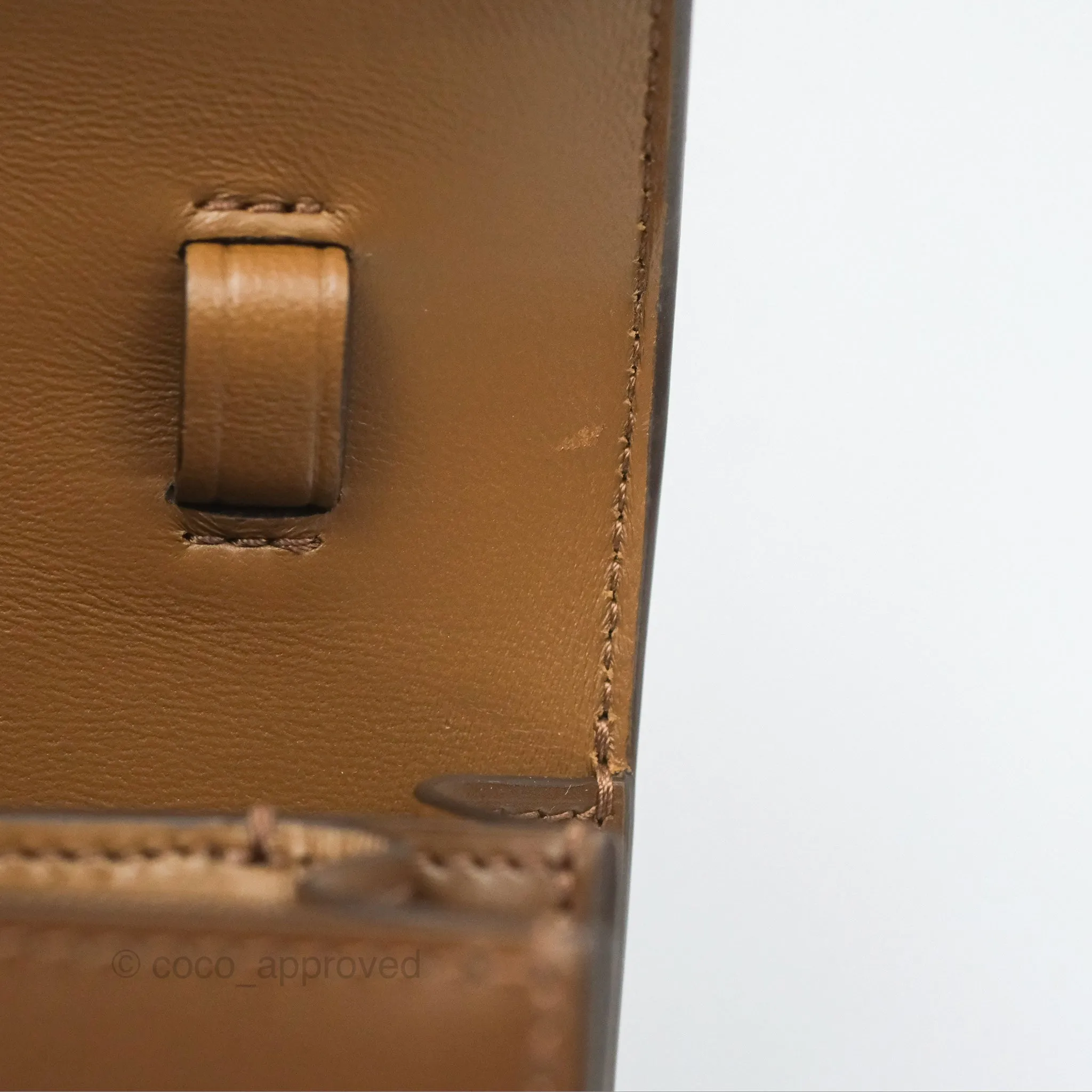Celine Teen Classic Box Flap Caramel Calfskin