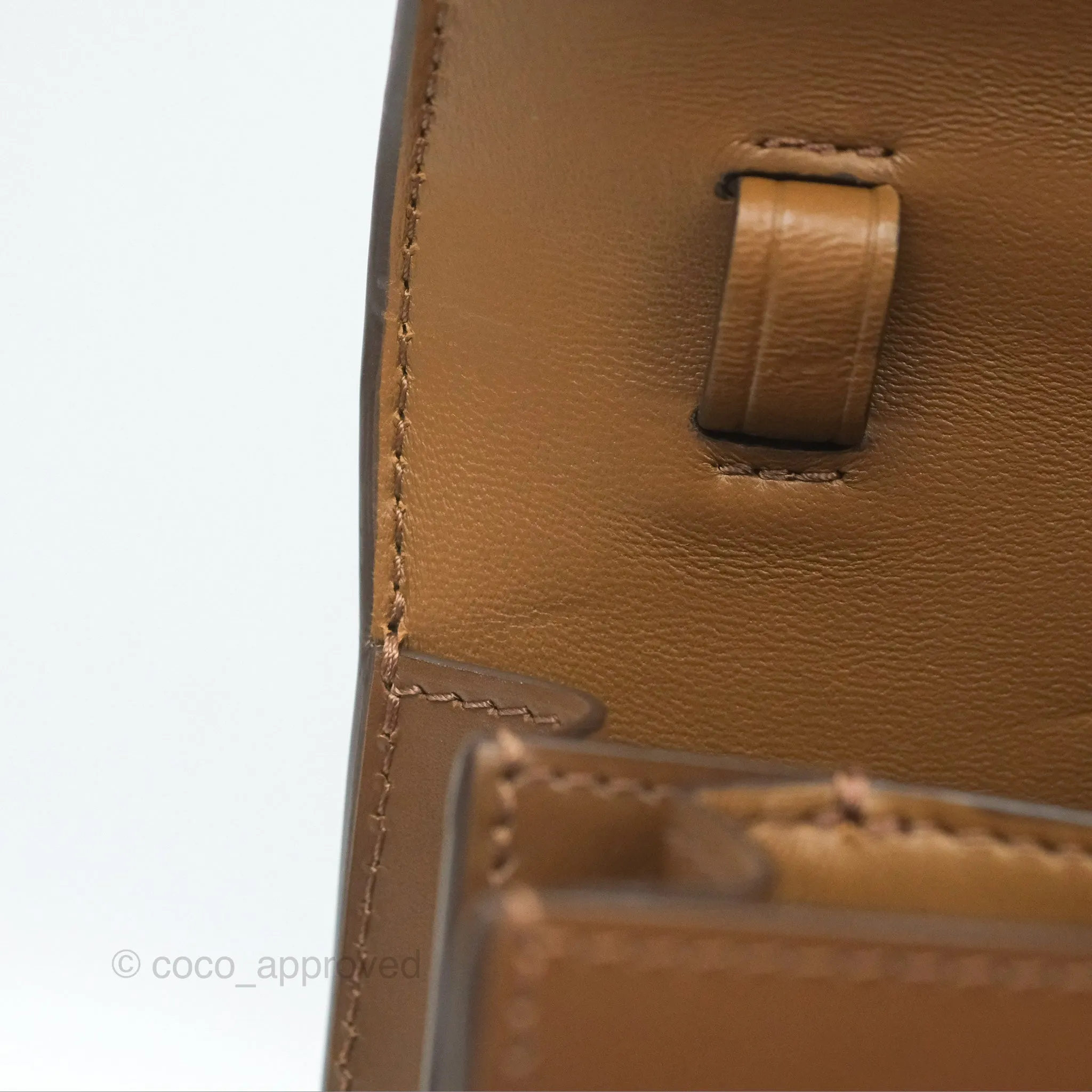 Celine Teen Classic Box Flap Caramel Calfskin