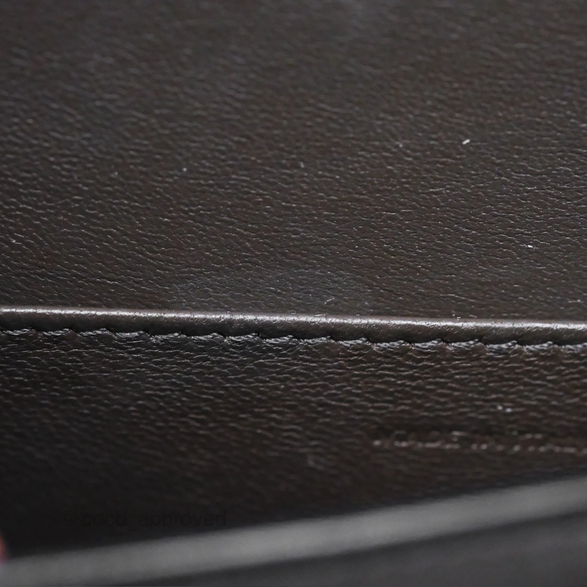 Celine Teen Classic Box Flap Dark Grey Box Calfskin