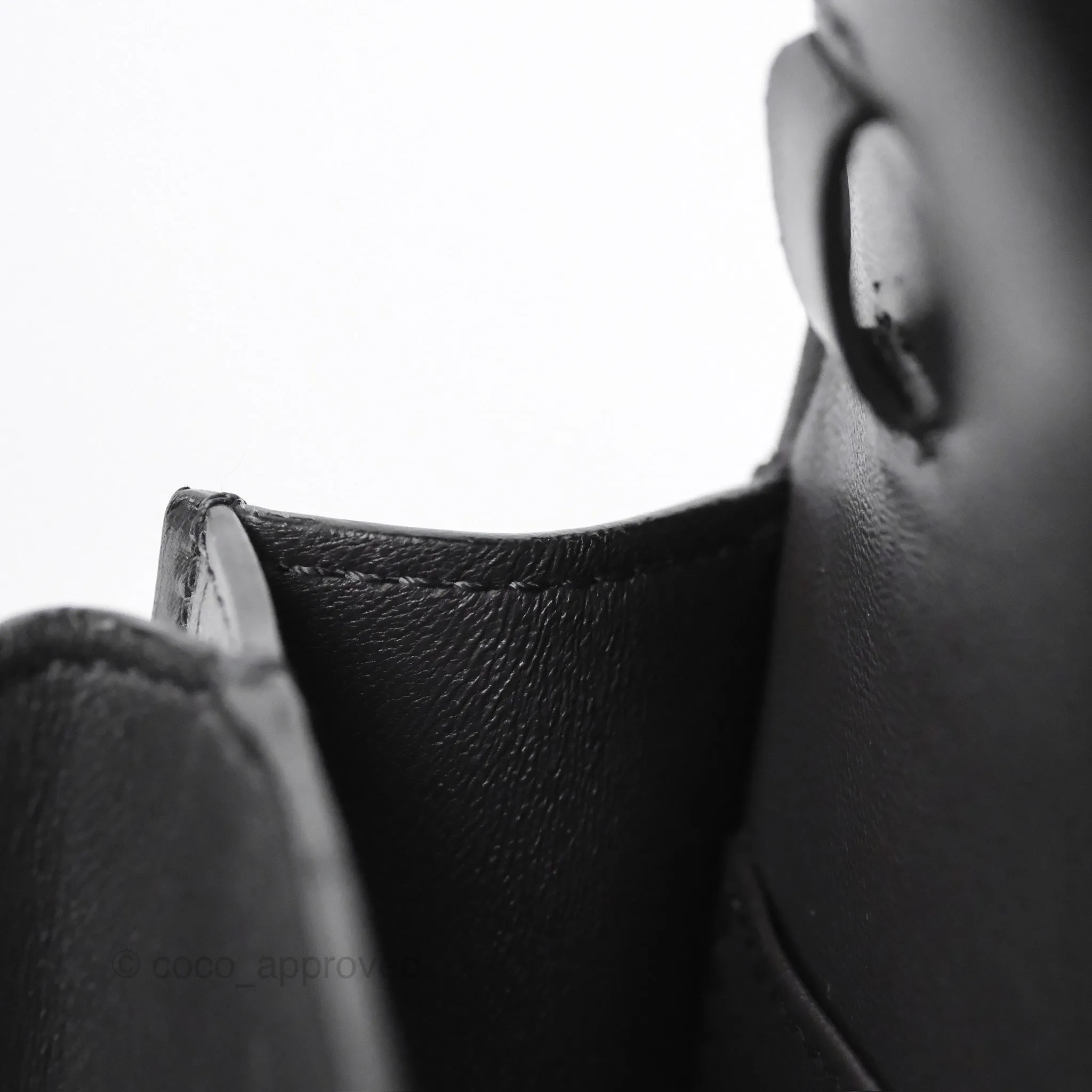 Celine Teen Classic Box Flap Dark Grey Box Calfskin