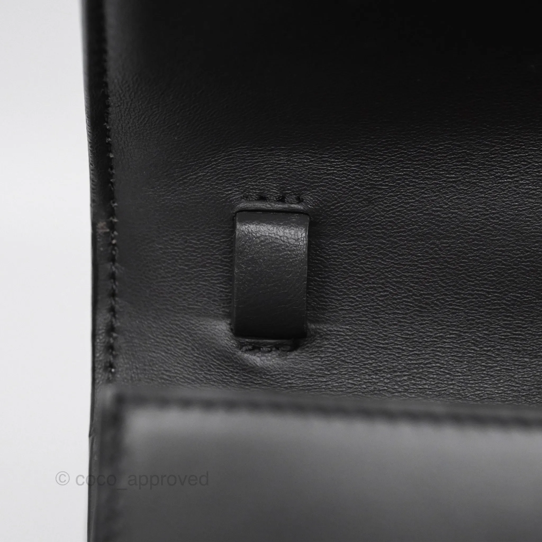 Celine Teen Classic Box Flap Dark Grey Box Calfskin