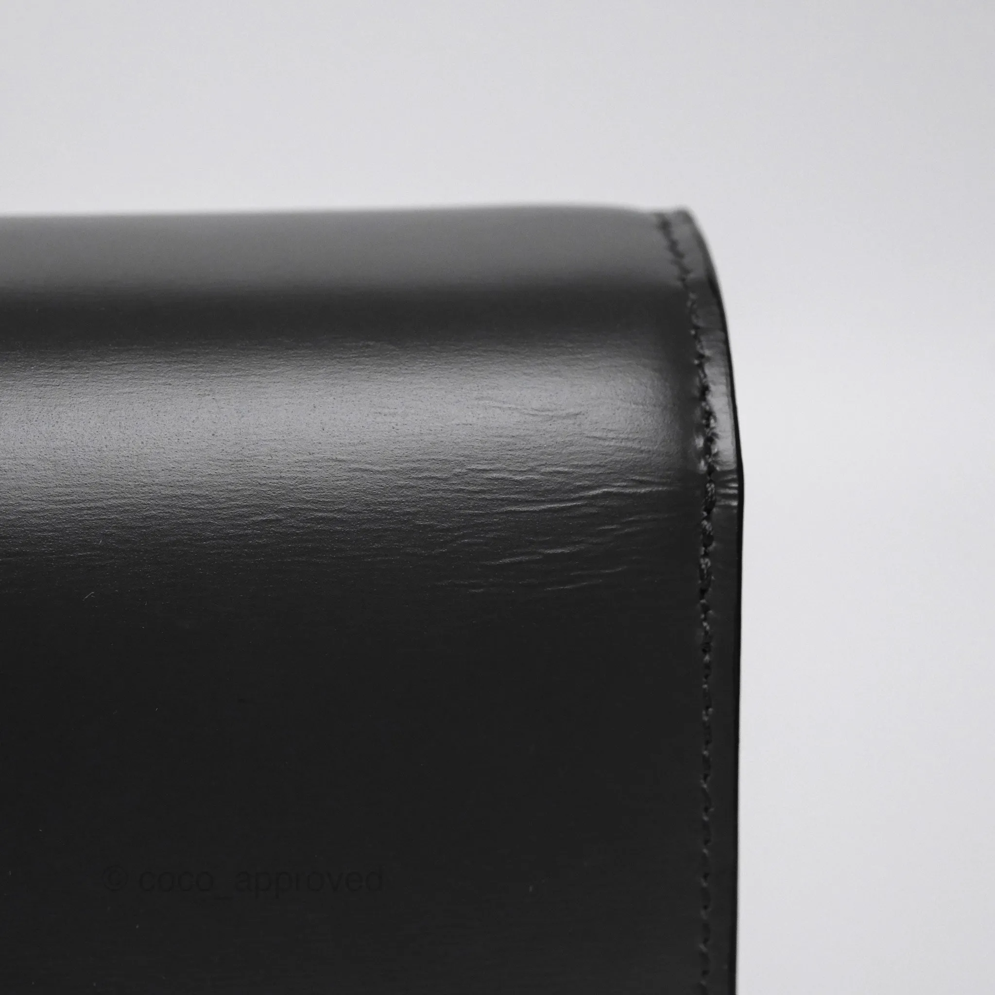 Celine Teen Classic Box Flap Dark Grey Box Calfskin