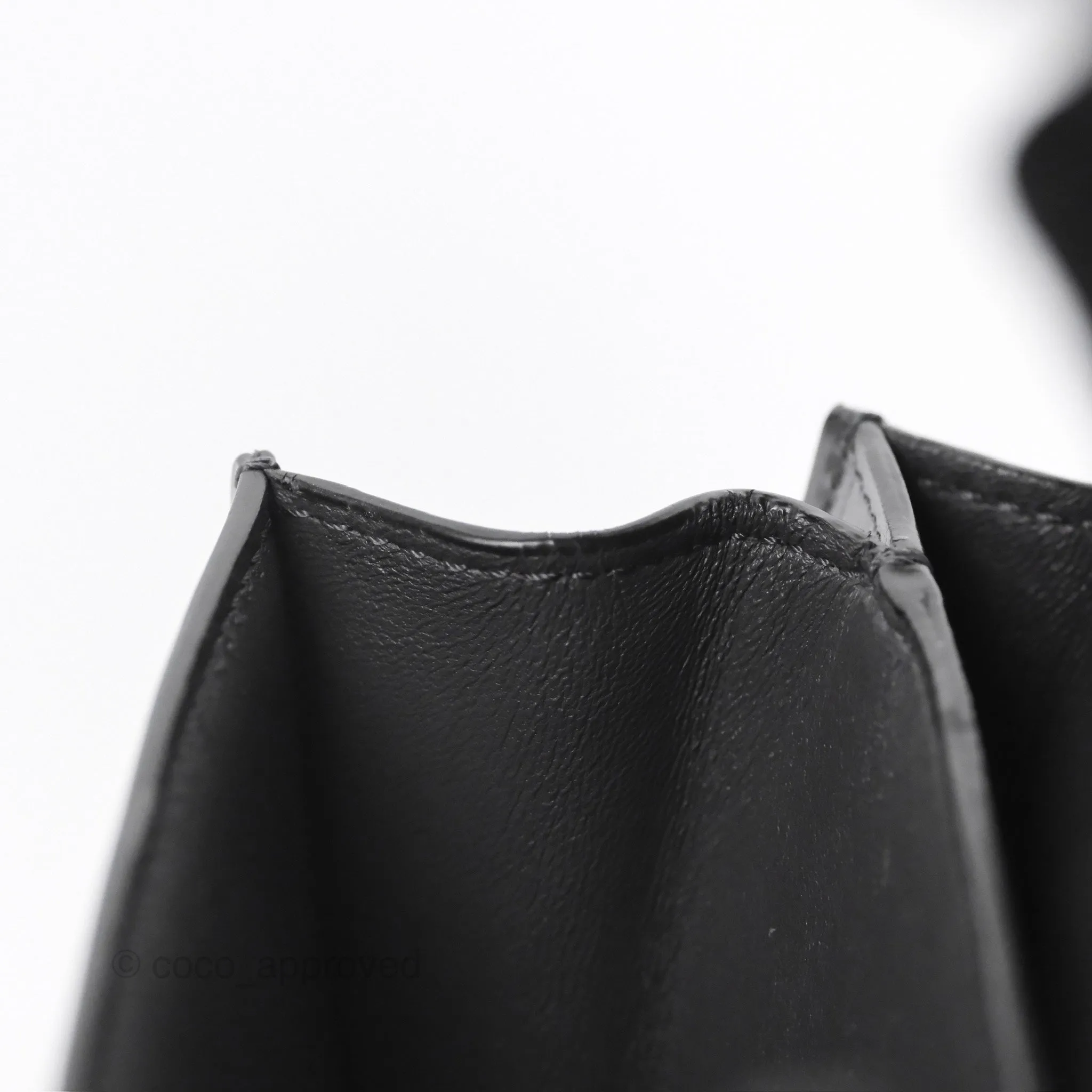 Celine Teen Classic Box Flap Dark Grey Box Calfskin