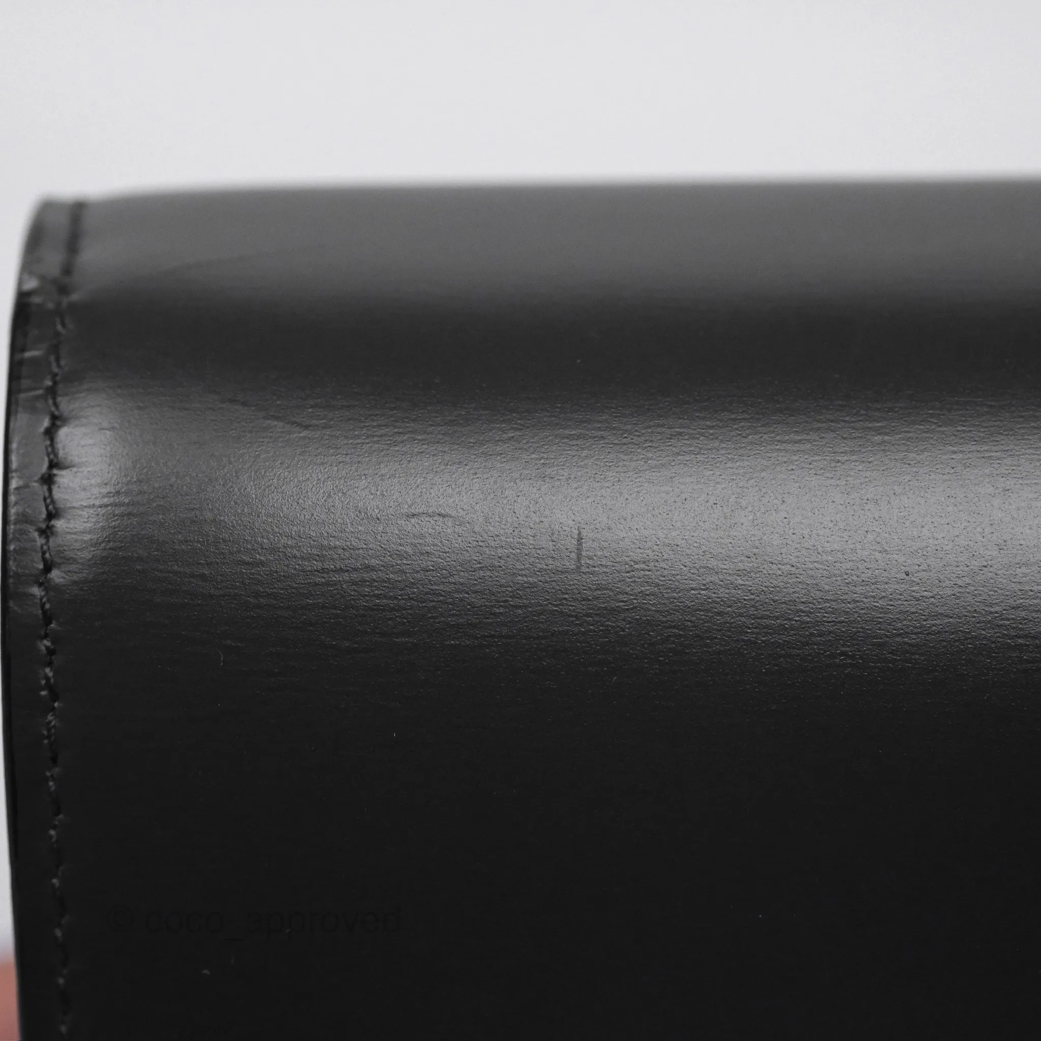 Celine Teen Classic Box Flap Dark Grey Box Calfskin