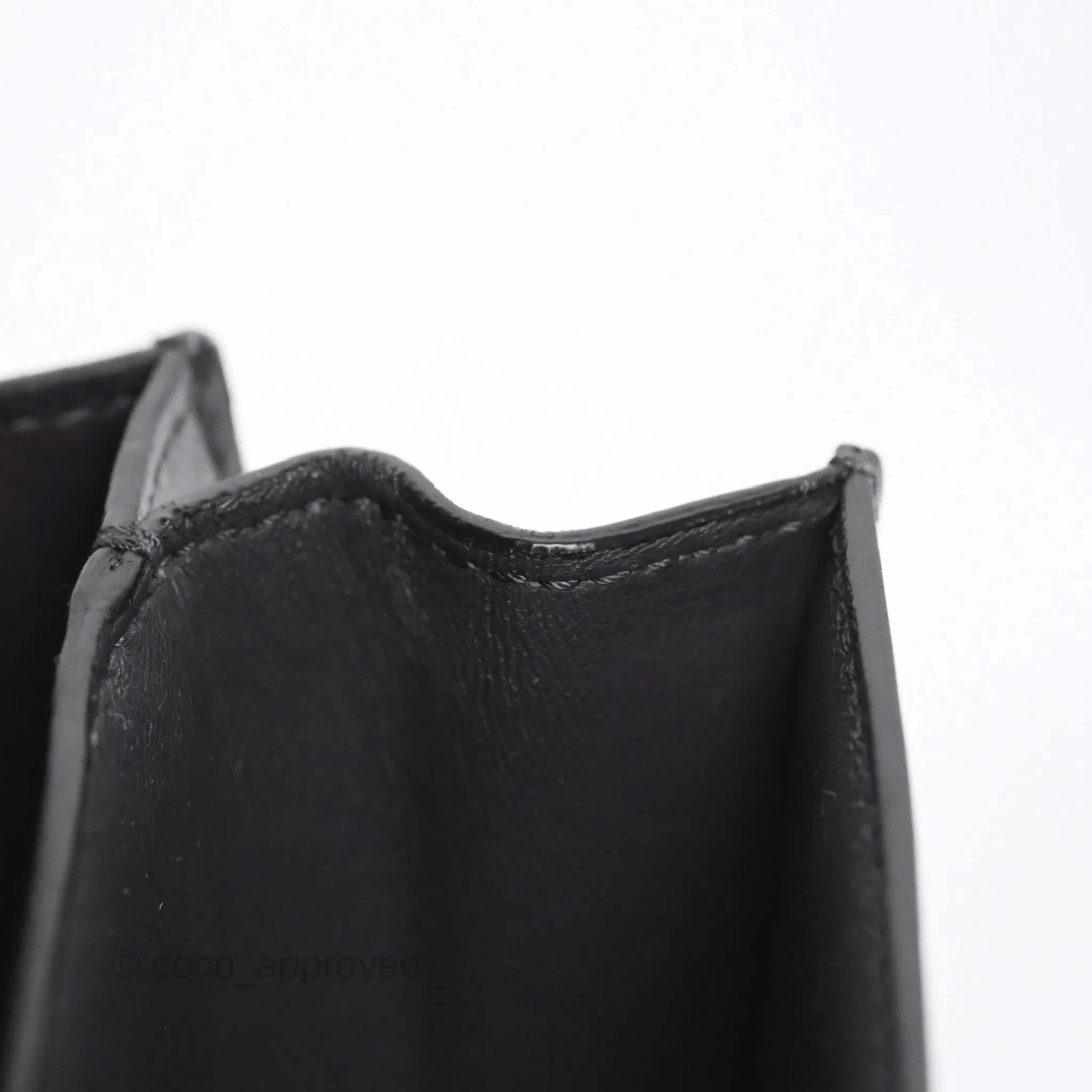 Celine Teen Classic Box Flap Dark Grey Box Calfskin