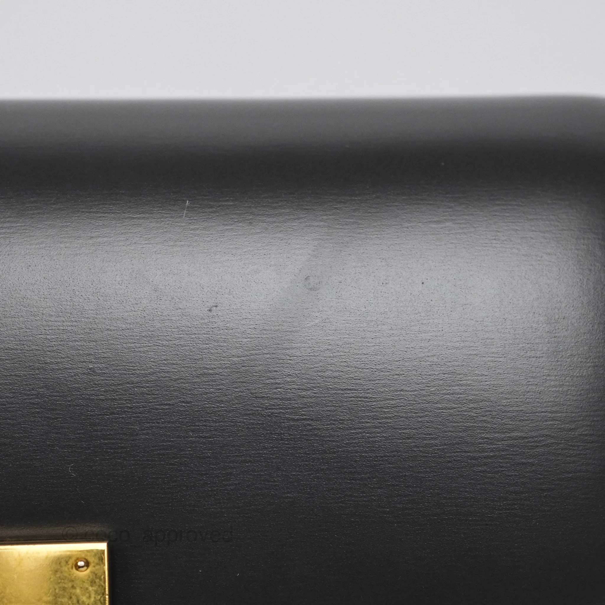 Celine Teen Classic Box Flap Dark Grey Box Calfskin