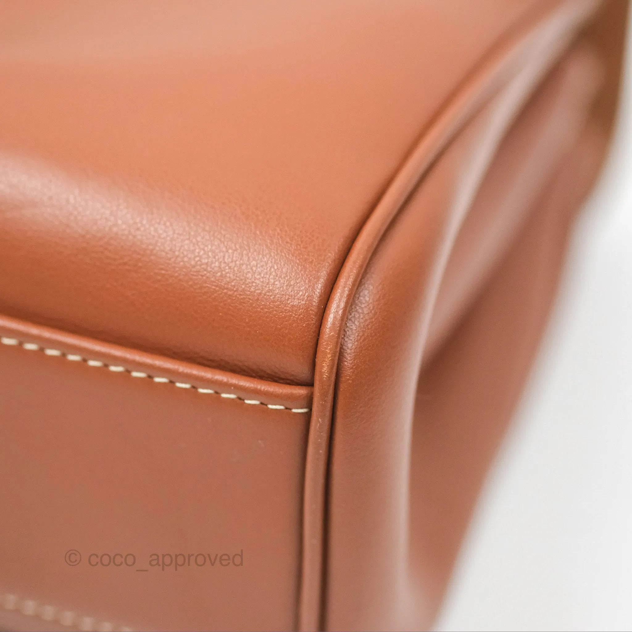 Celine Teen Soft 16 Shoulder Bag Tan Smooth Calfskin