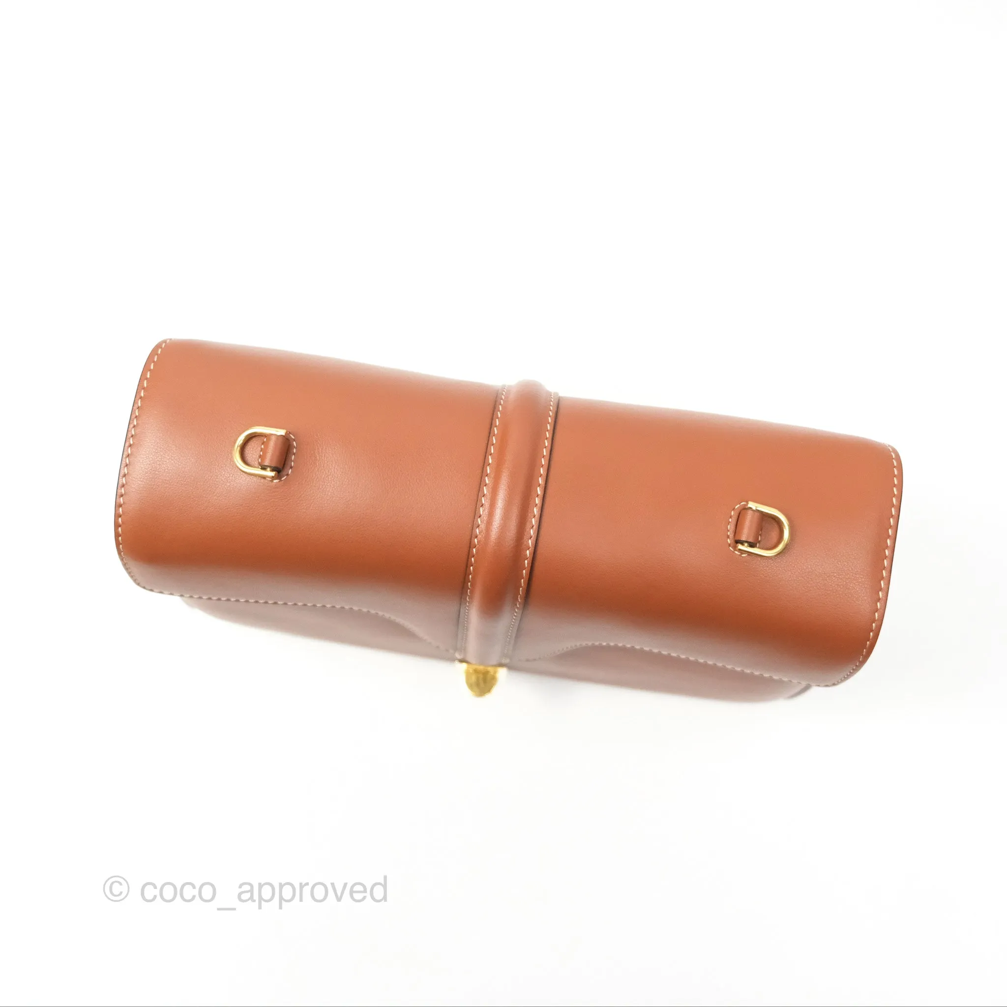 Celine Teen Soft 16 Shoulder Bag Tan Smooth Calfskin