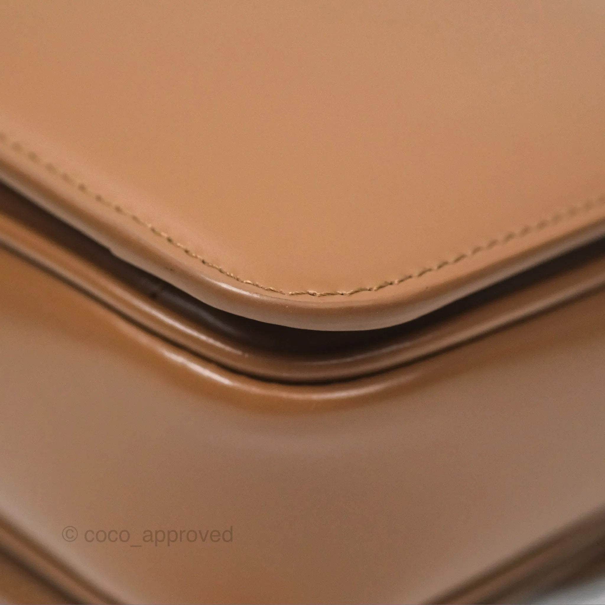 Celine Teen Triomphe Bag Shiny Calfskin Bronze