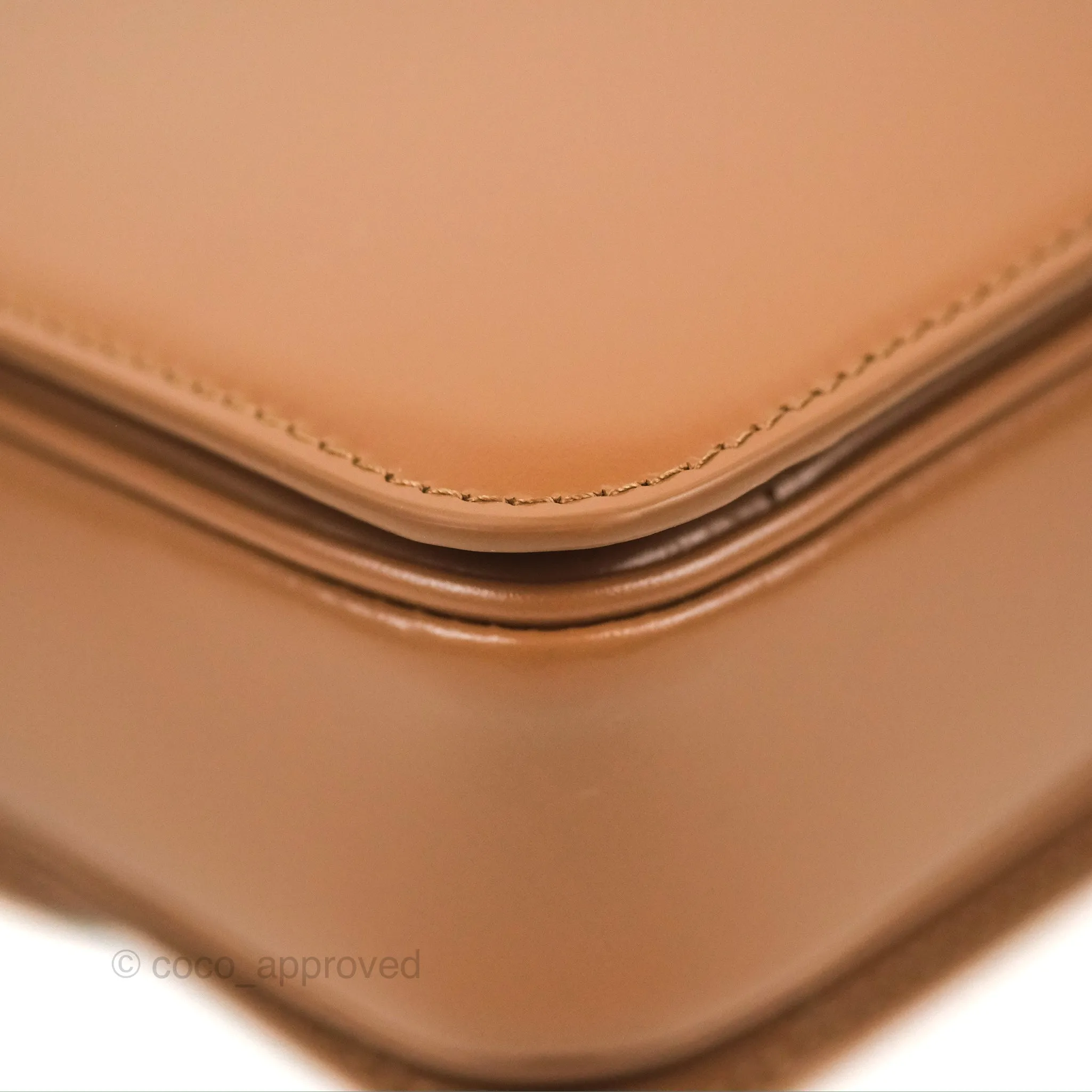Celine Teen Triomphe Bag Shiny Calfskin Bronze