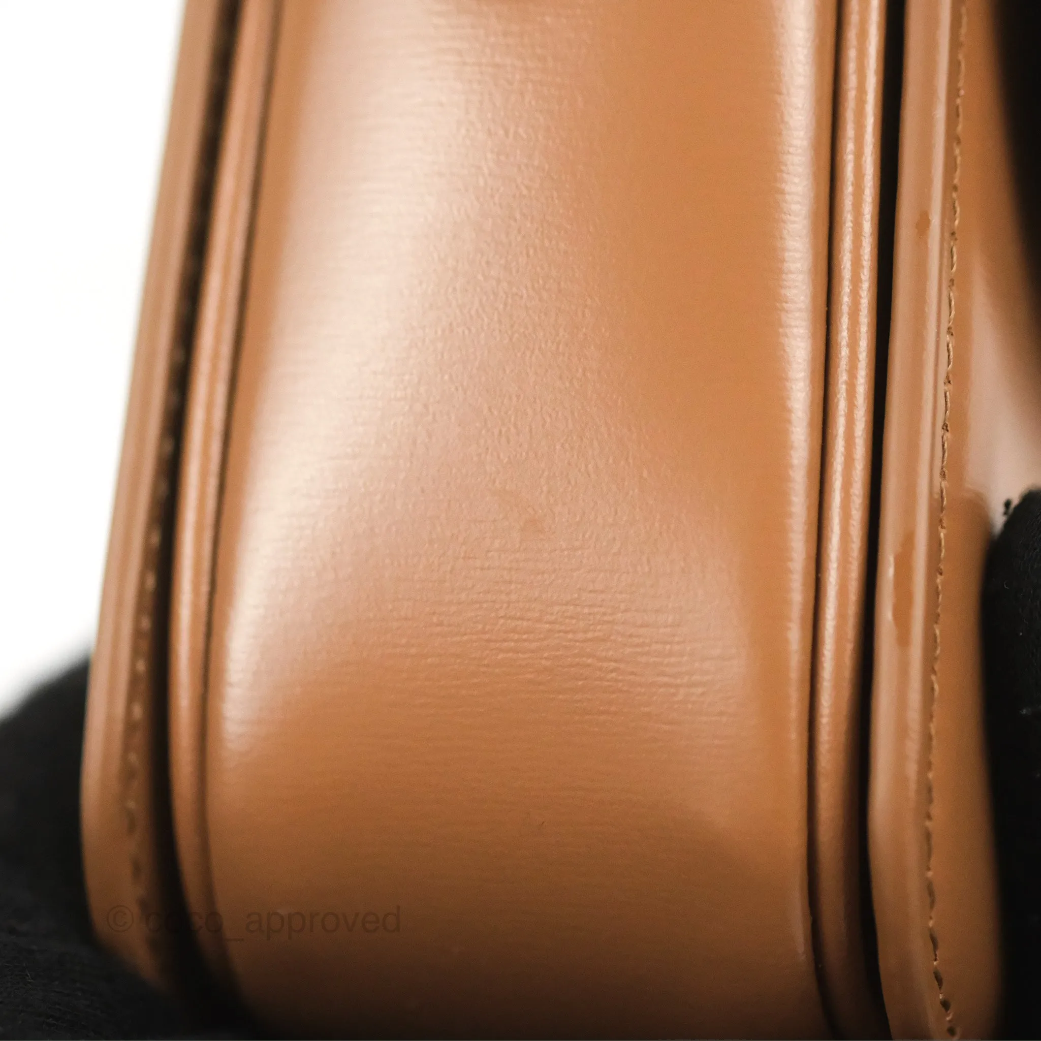 Celine Teen Triomphe Bag Shiny Calfskin Bronze