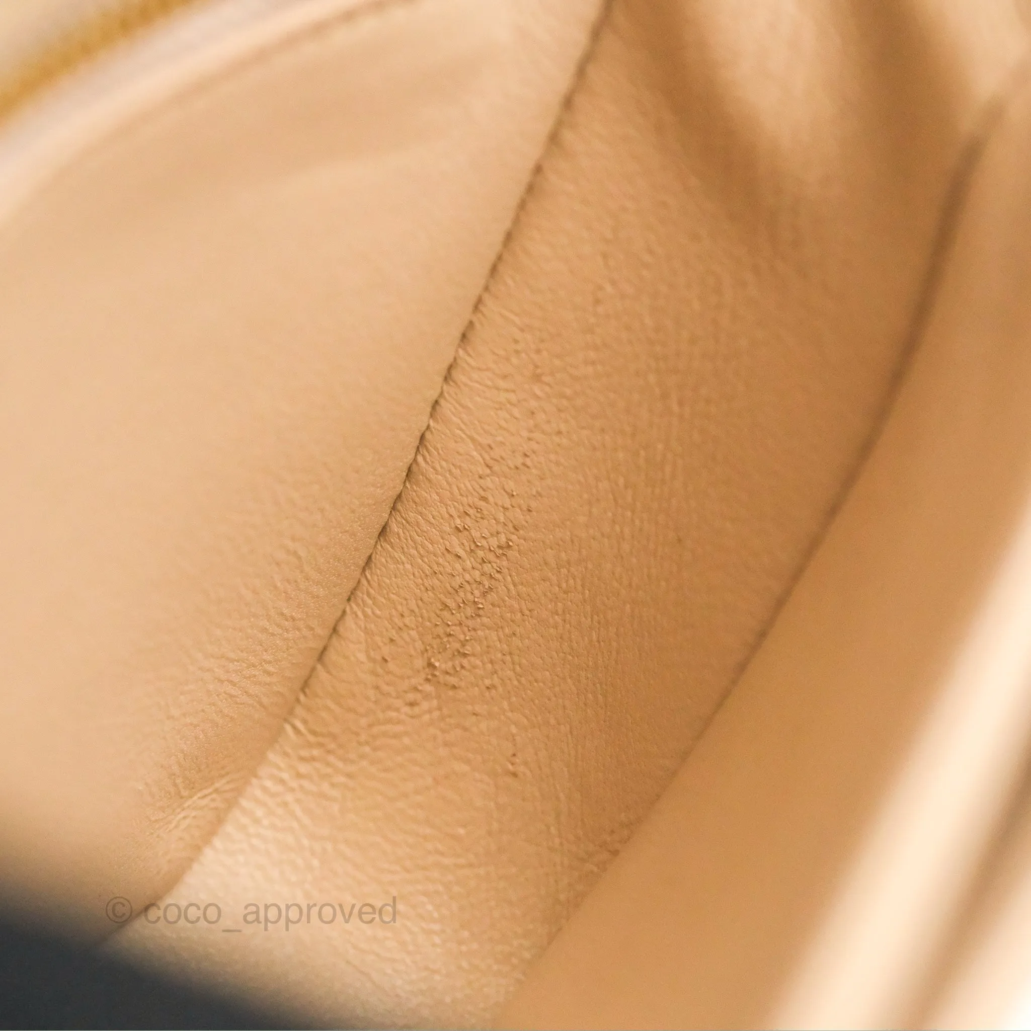 Celine Teen Triomphe Bag Shiny Calfskin Light Beige